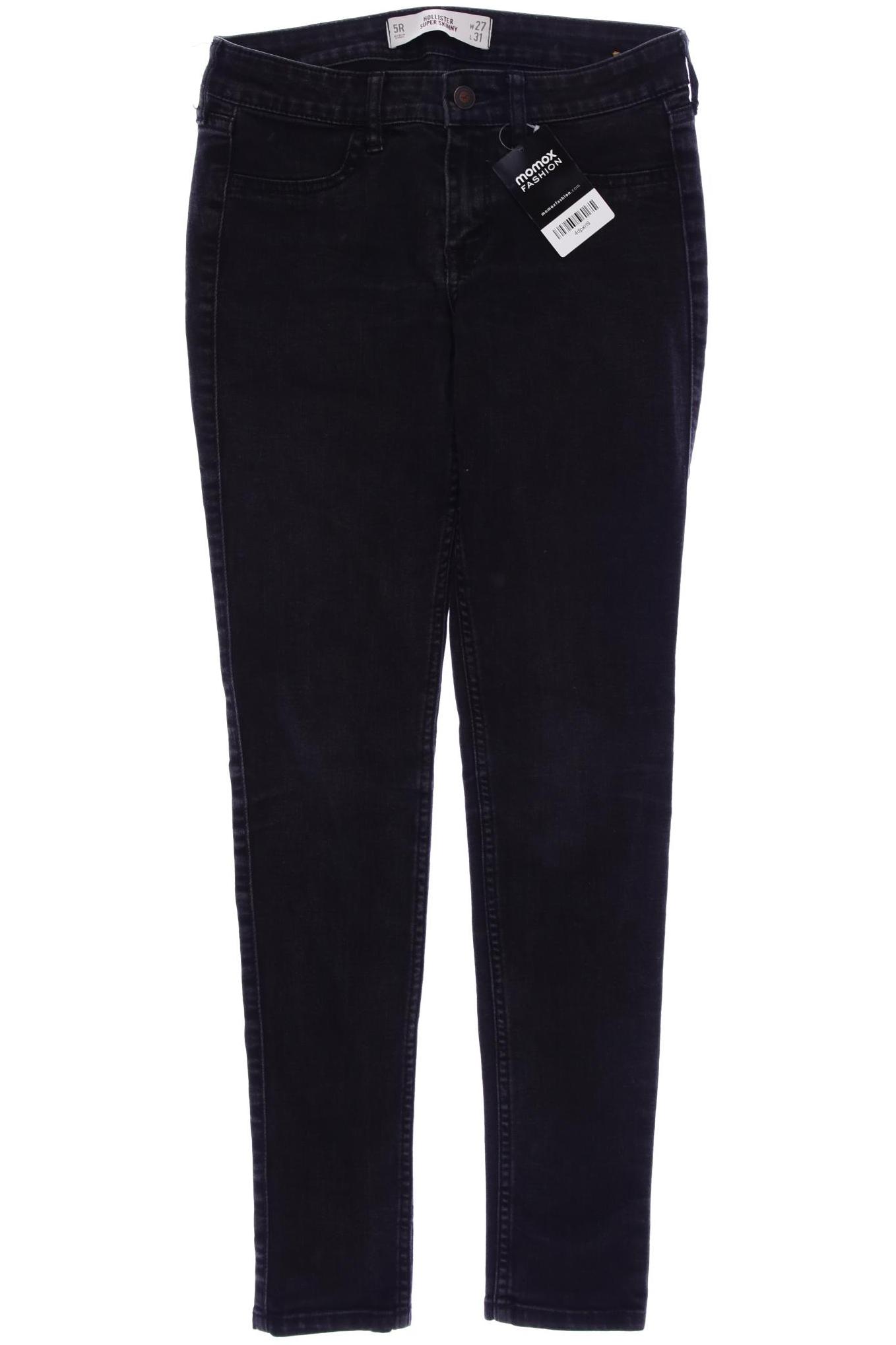 

Hollister Damen Jeans, schwarz