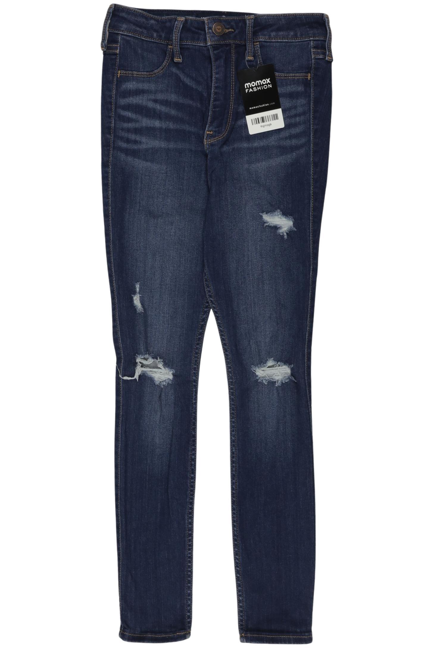 

Hollister Damen Jeans, blau, Gr. 25