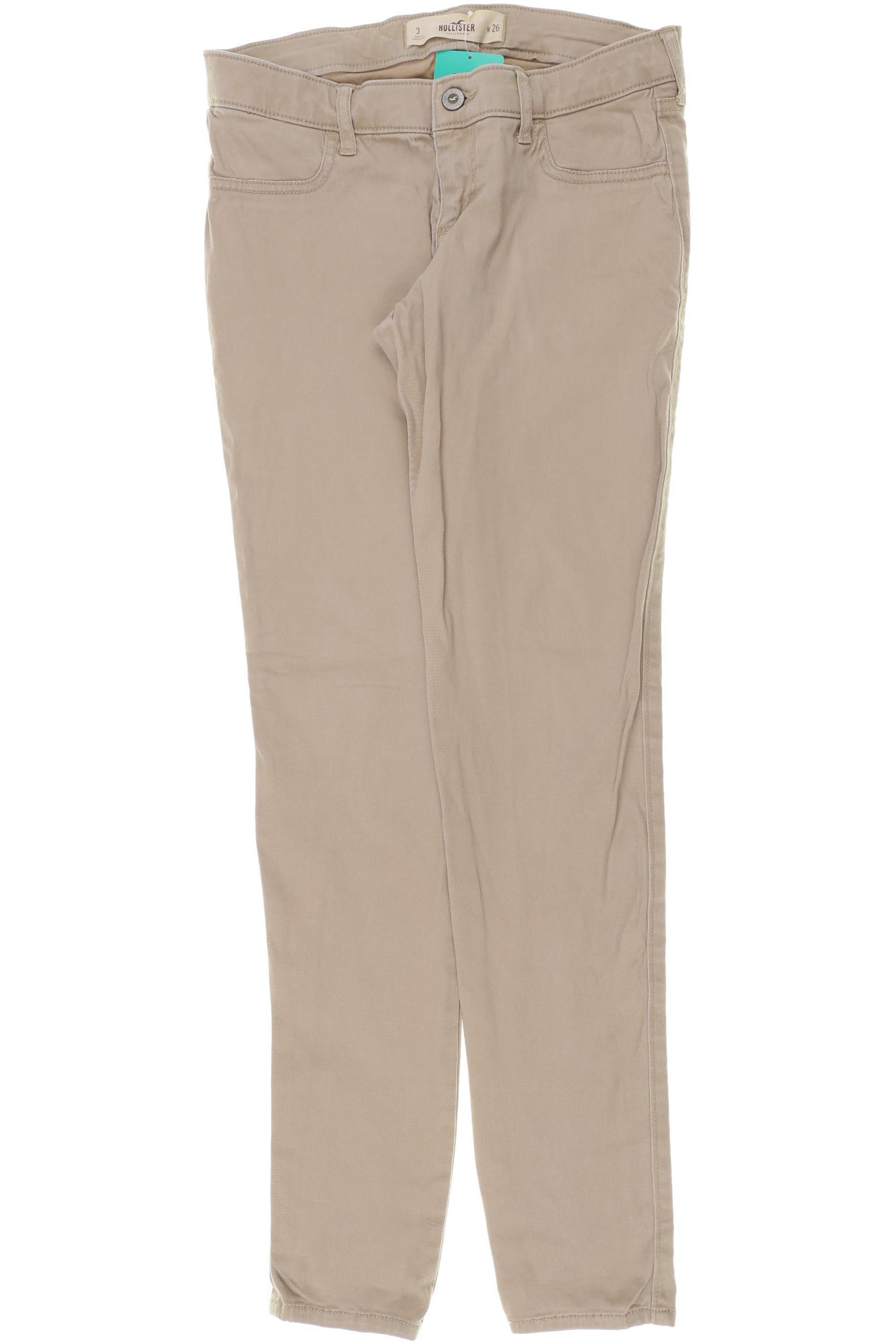 

Hollister Damen Jeans, beige, Gr. 26