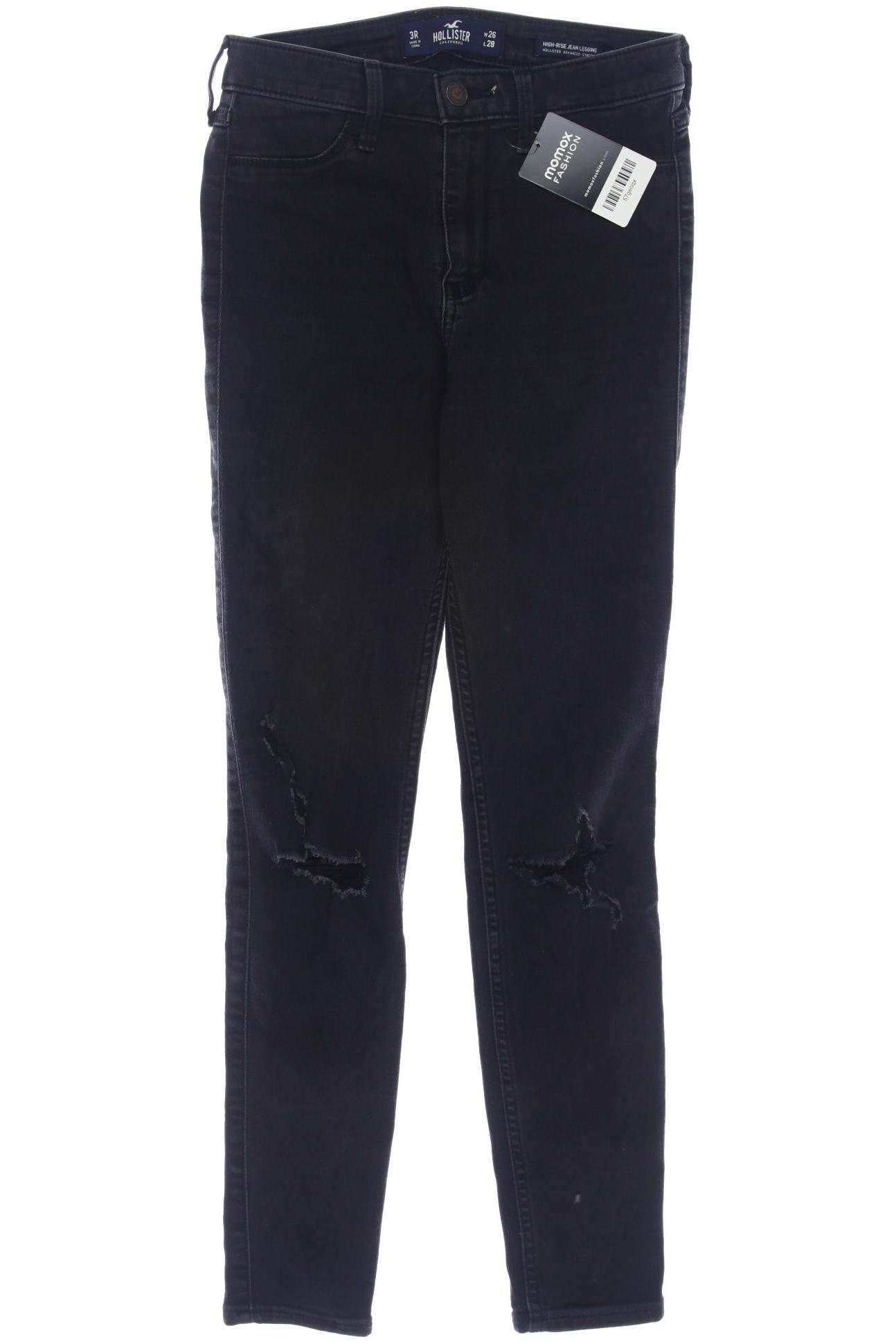 

Hollister Damen Jeans, schwarz, Gr. 26