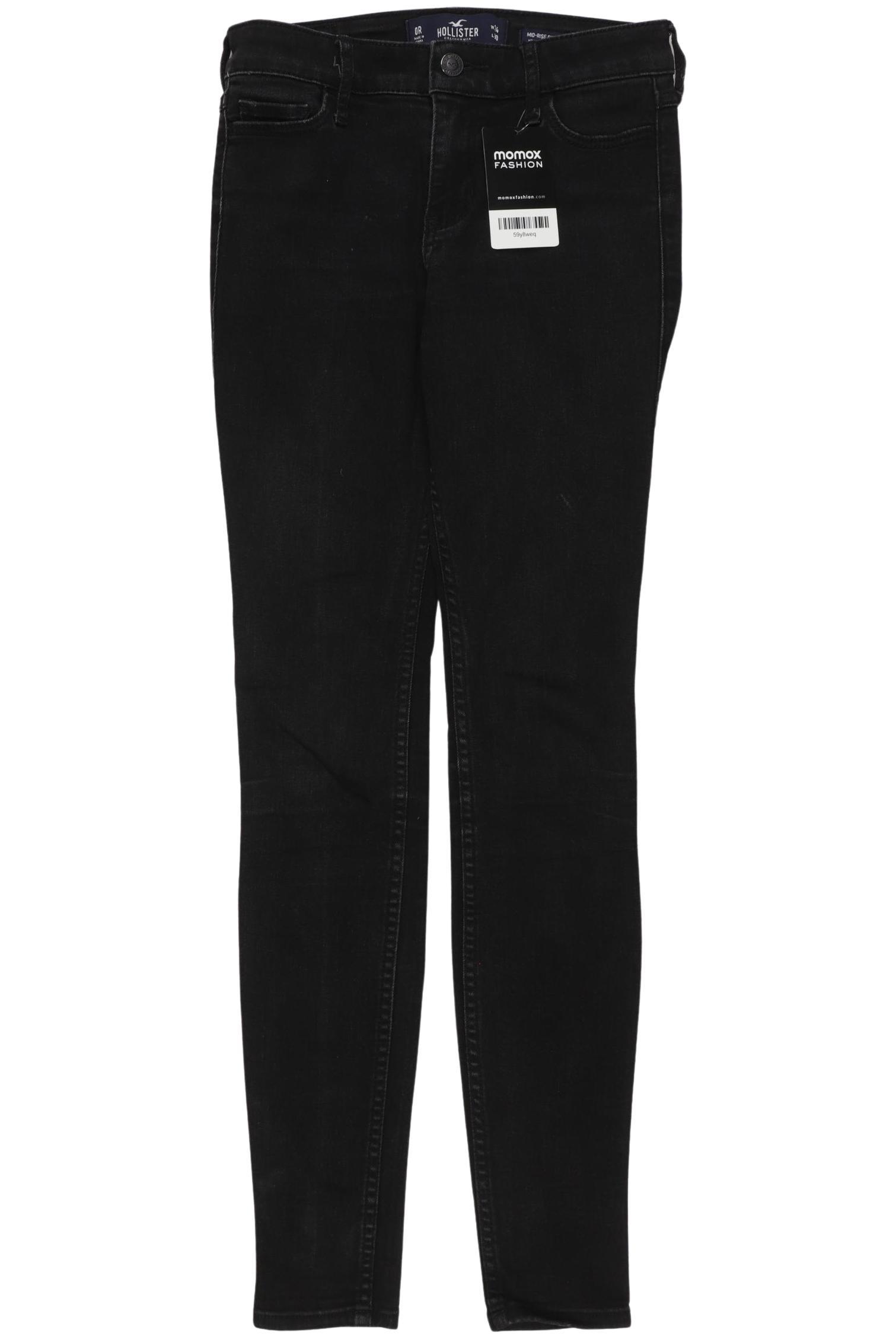 

Hollister Damen Jeans, schwarz, Gr. 24