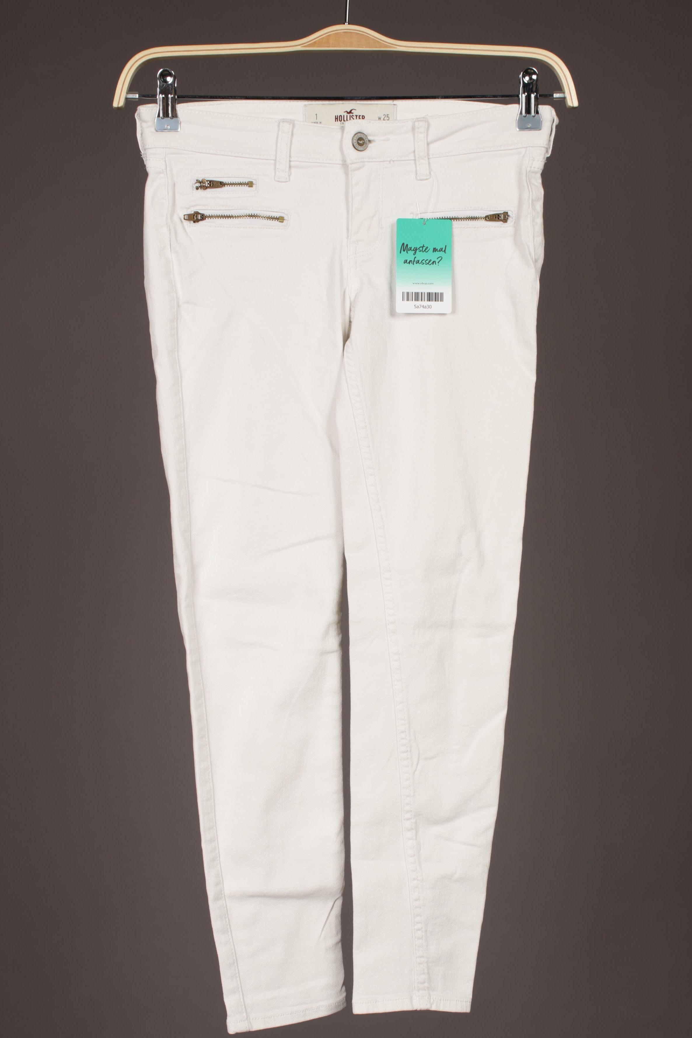 

Hollister Damen Jeans, weiß, Gr. 25