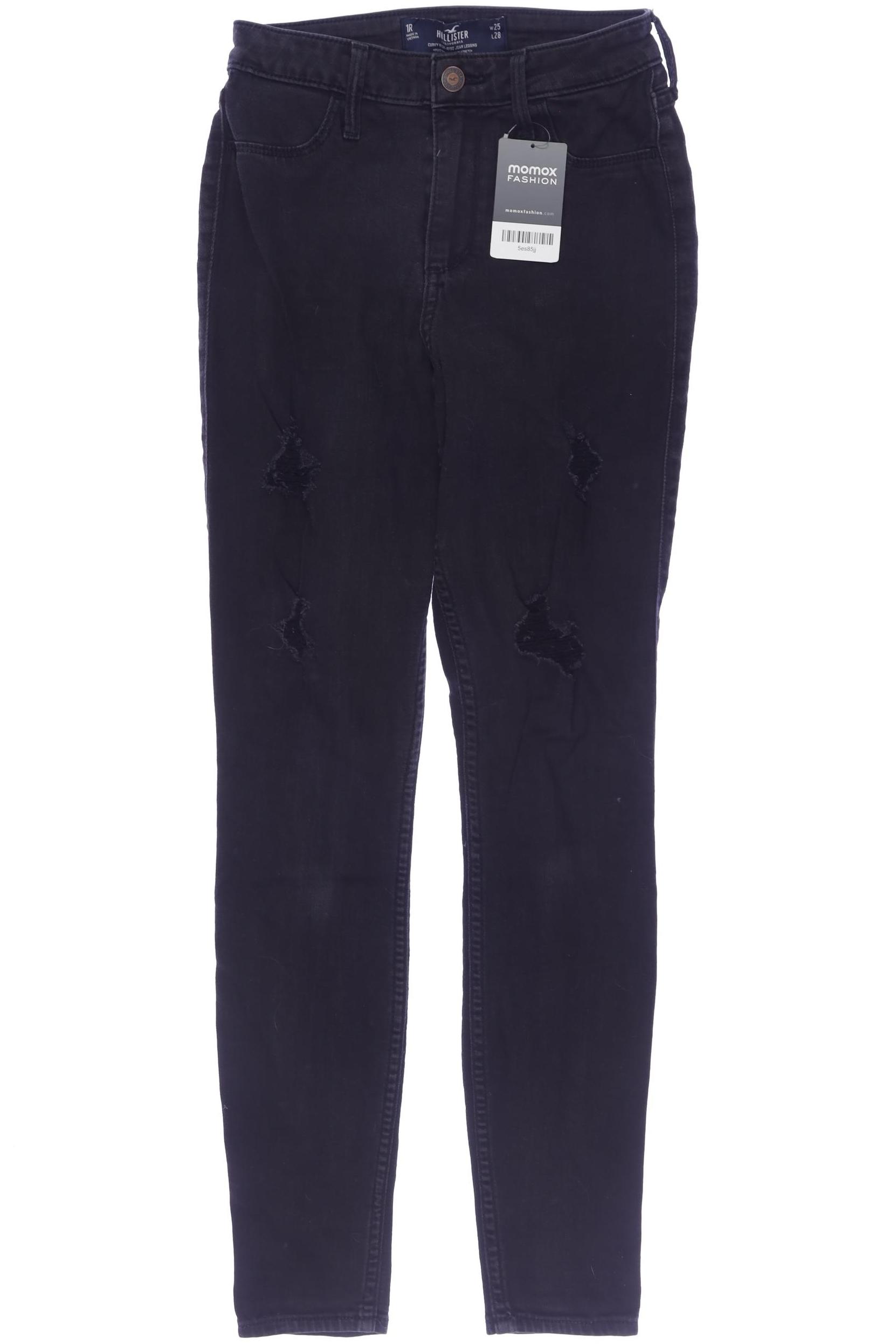 

Hollister Damen Jeans, schwarz, Gr. 25