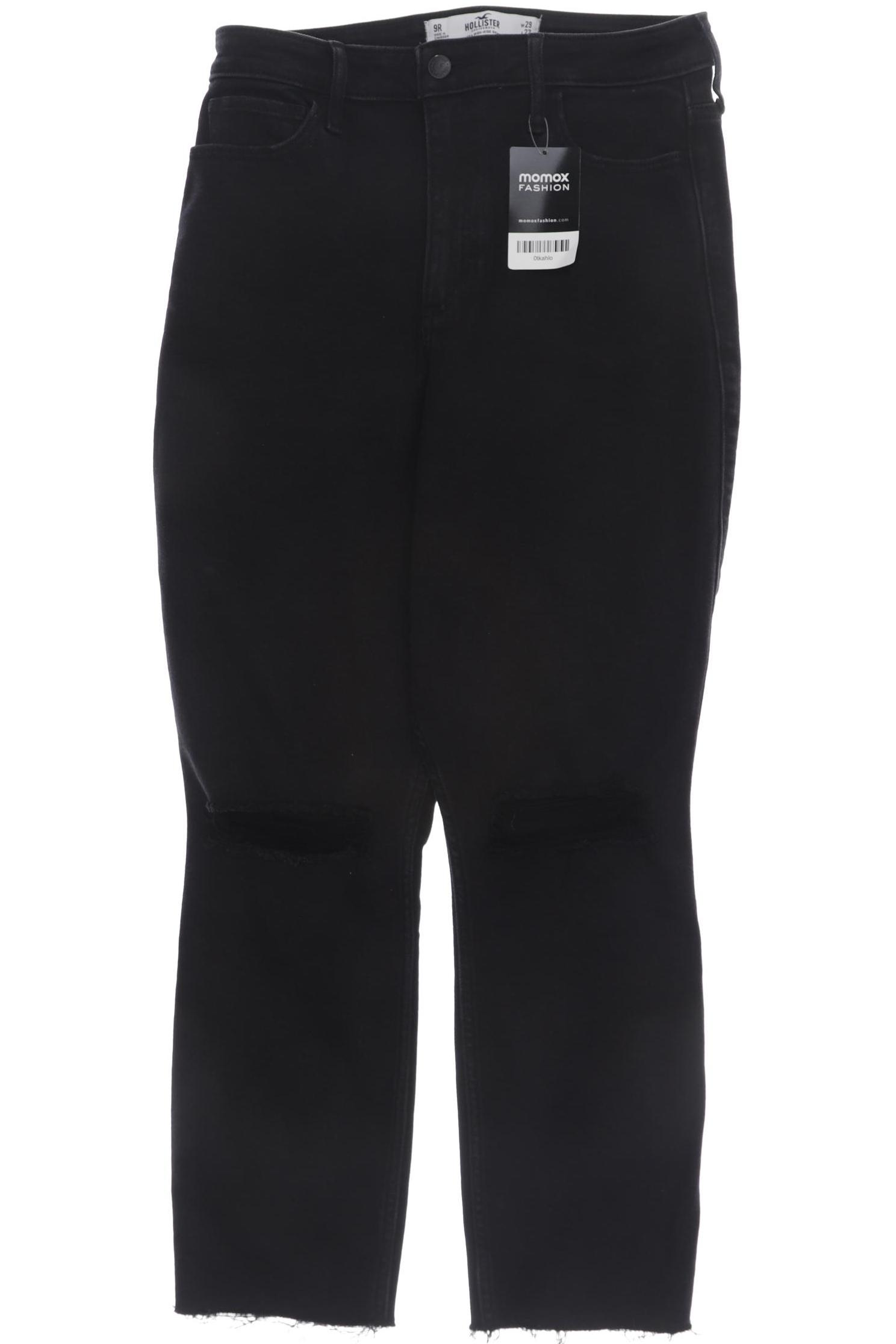 

Hollister Damen Jeans, schwarz