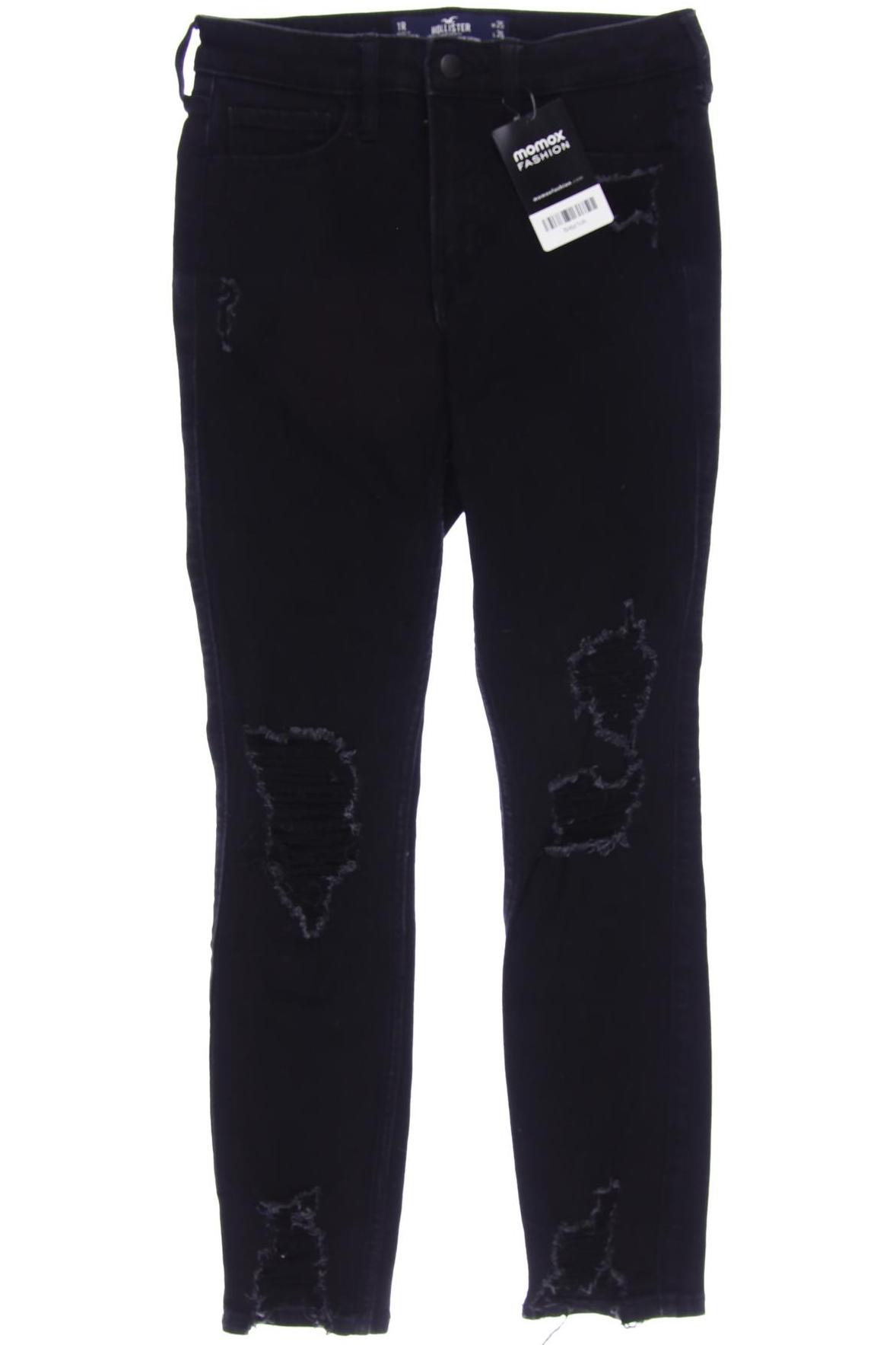 

Hollister Damen Jeans, schwarz