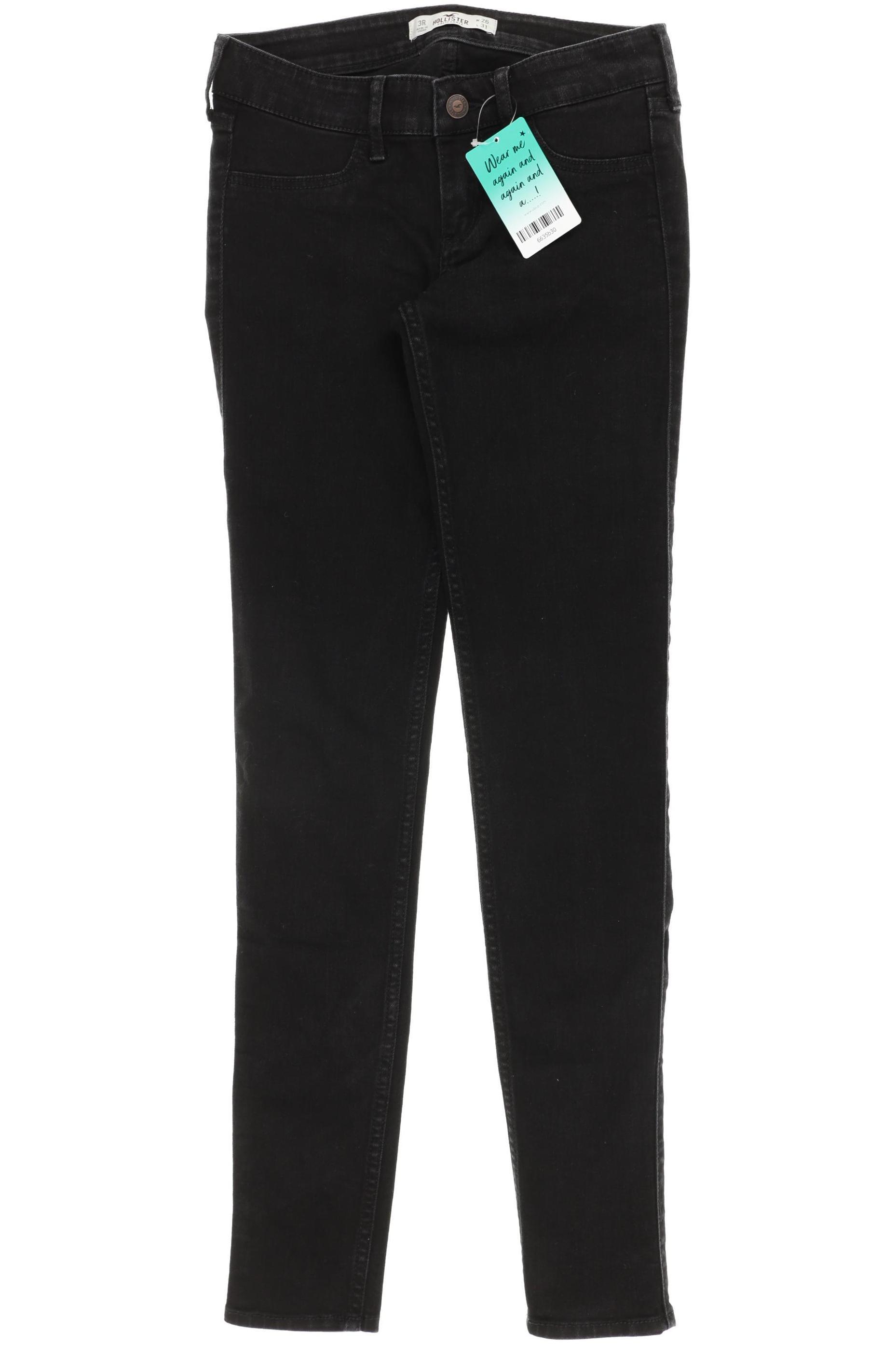 

Hollister Damen Jeans, schwarz, Gr. 26