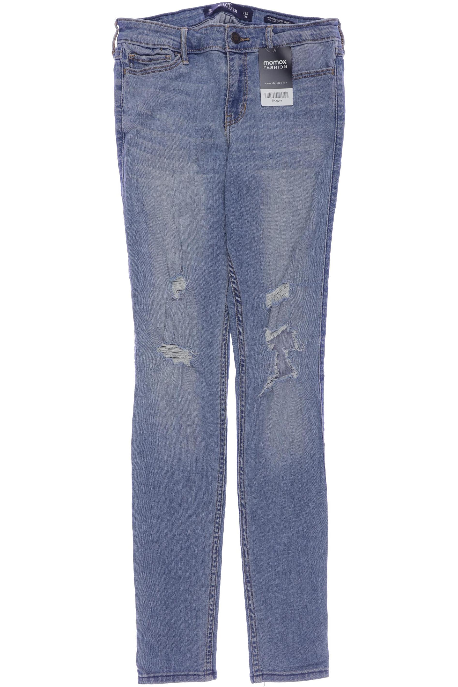 

Hollister Damen Jeans, blau, Gr. 28