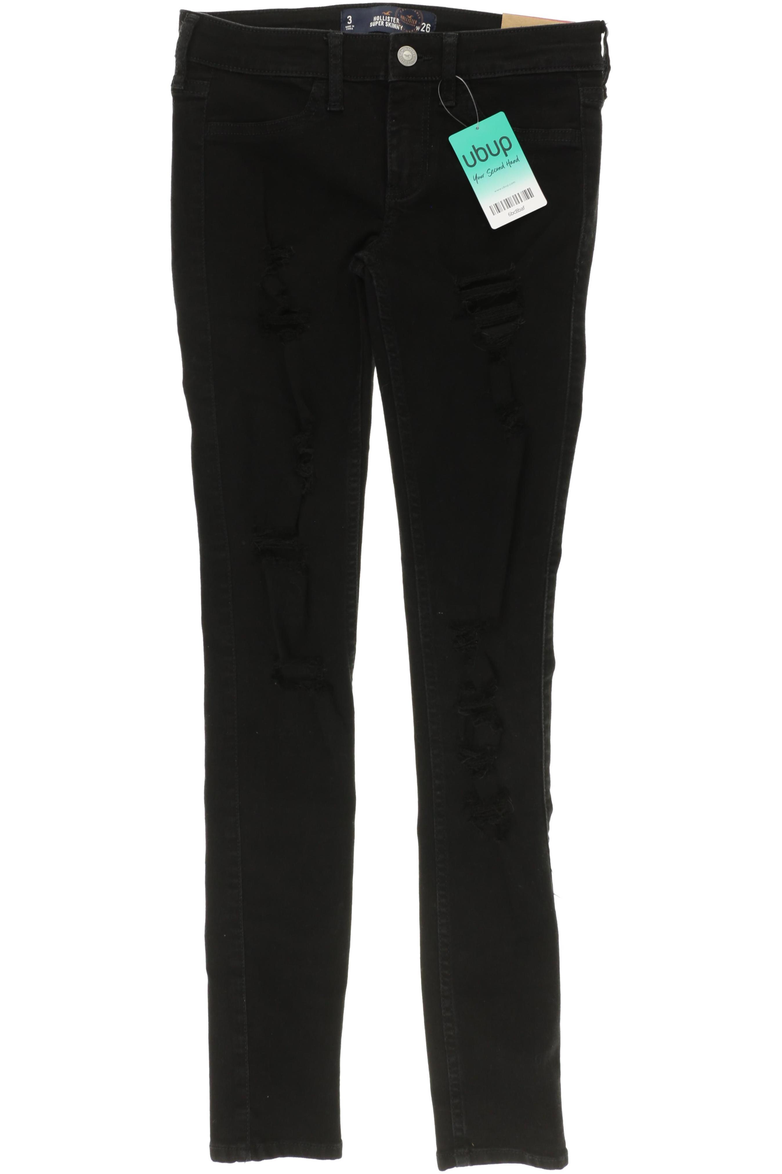 

Hollister Damen Jeans, schwarz, Gr. 26