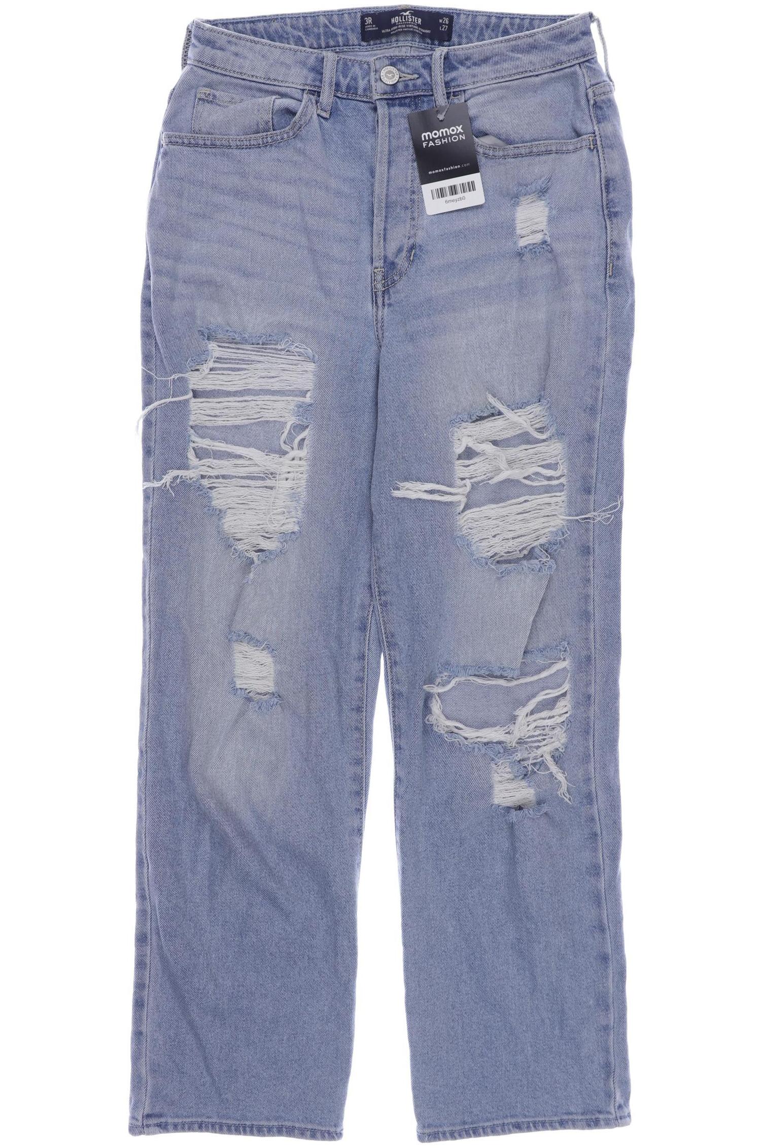 

Hollister Damen Jeans, hellblau