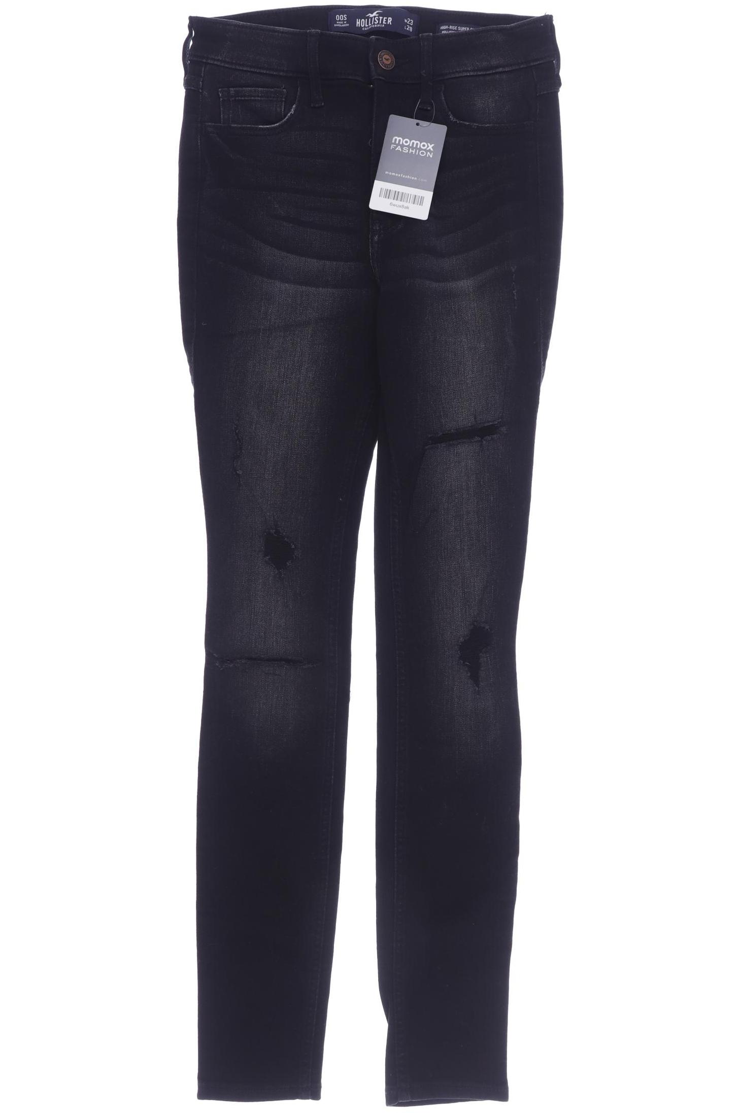 

Hollister Damen Jeans, schwarz