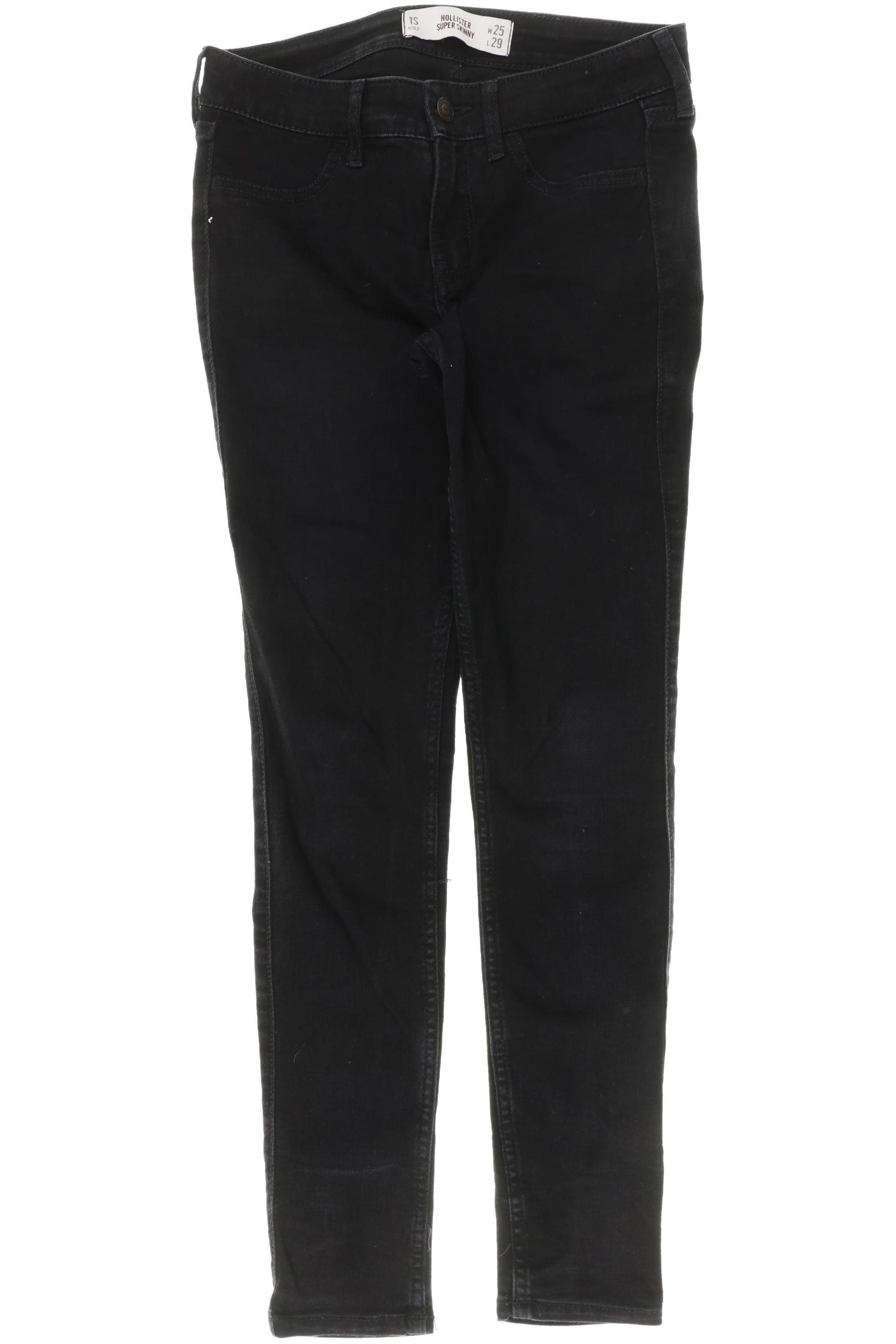

Hollister Damen Jeans, schwarz, Gr. 25