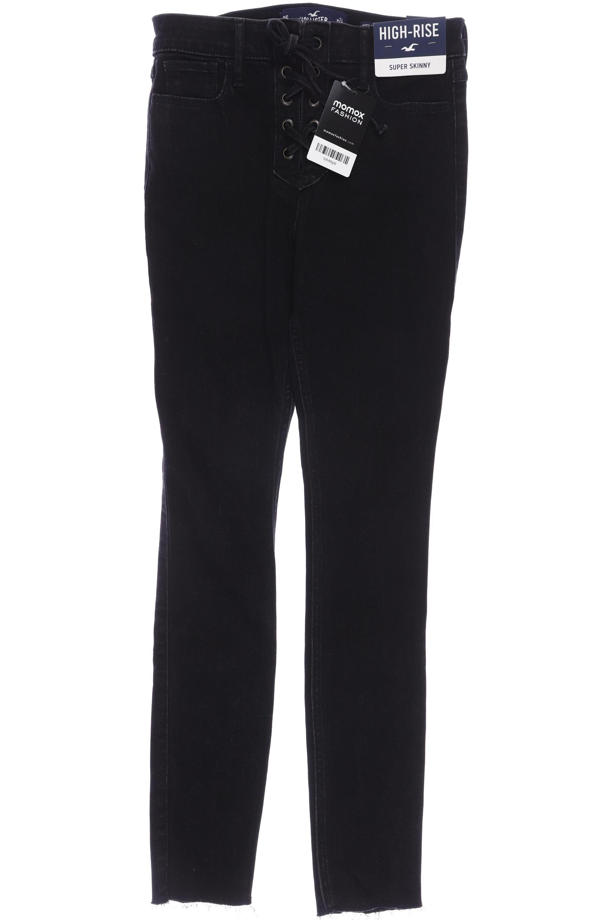 

Hollister Damen Jeans, schwarz, Gr. 24