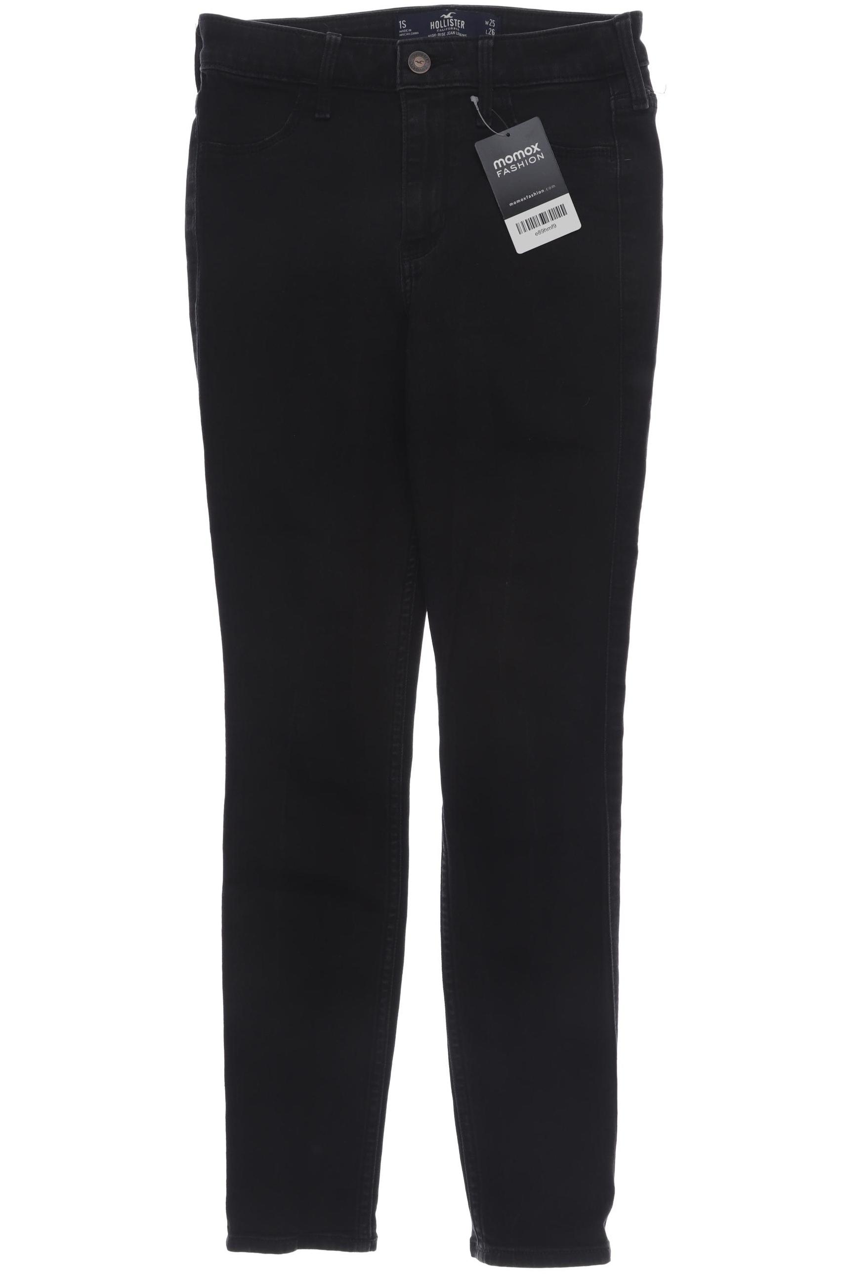 

Hollister Damen Jeans, schwarz, Gr. 25