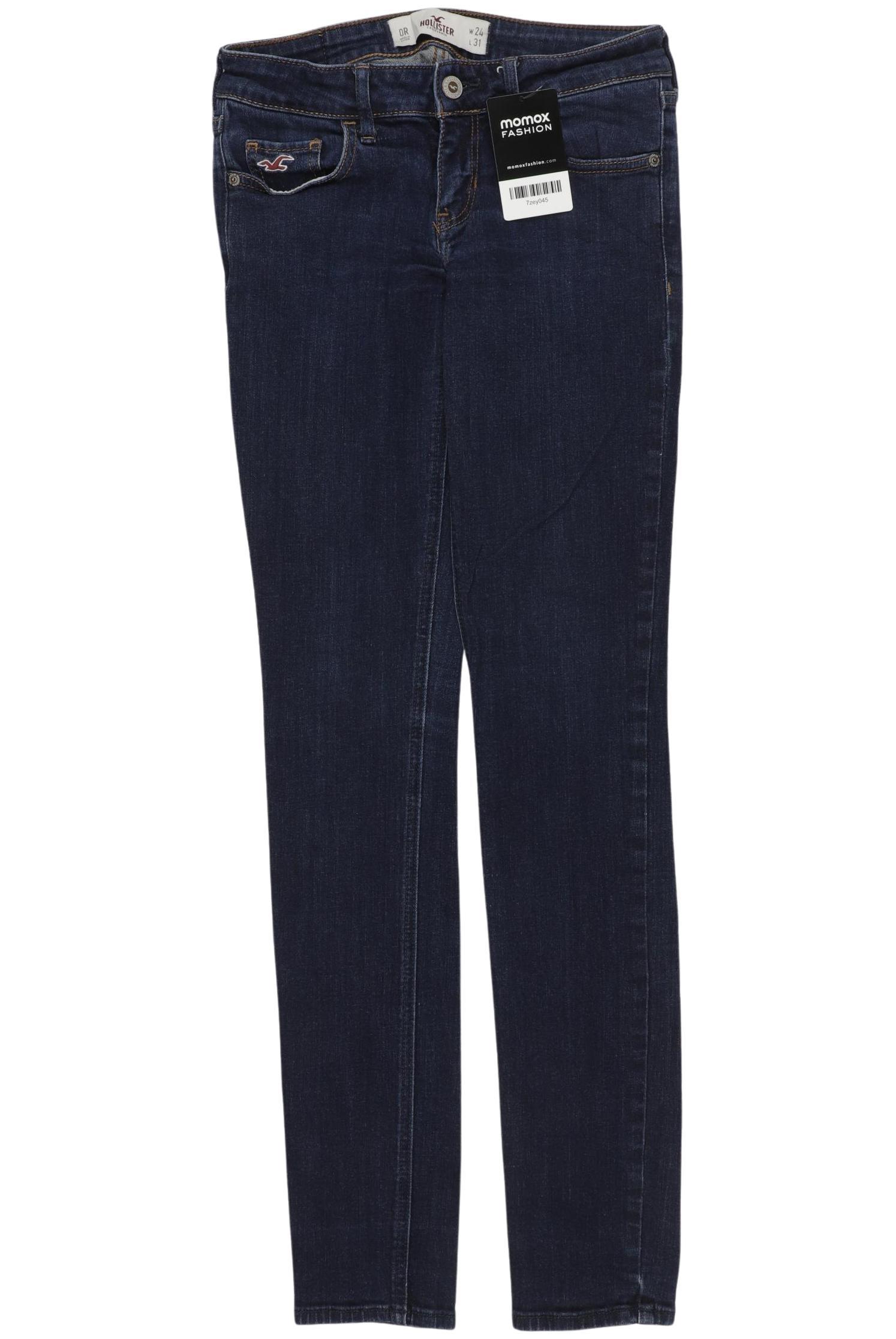 

Hollister Damen Jeans, marineblau, Gr. 24