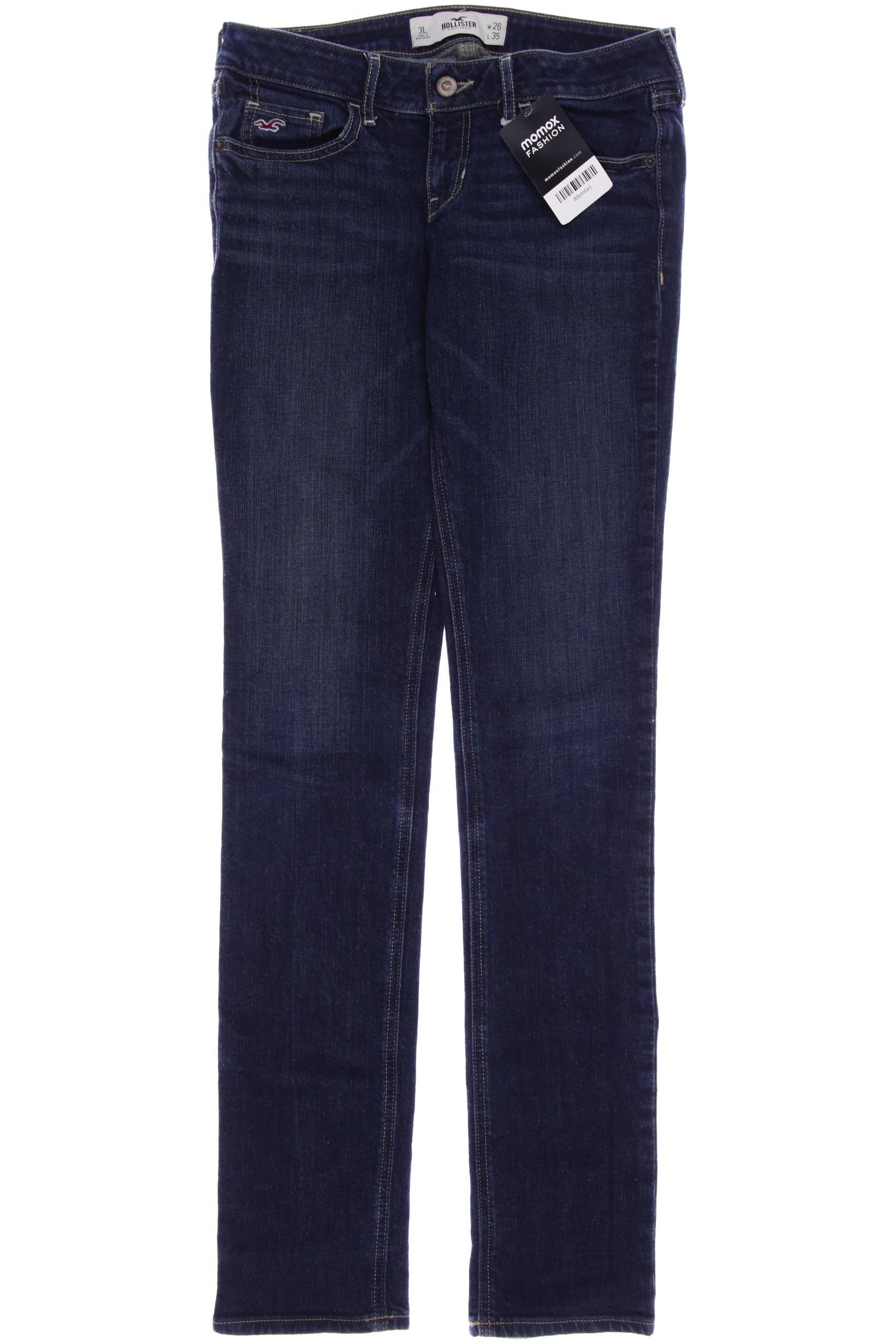 

Hollister Damen Jeans, marineblau, Gr. 26