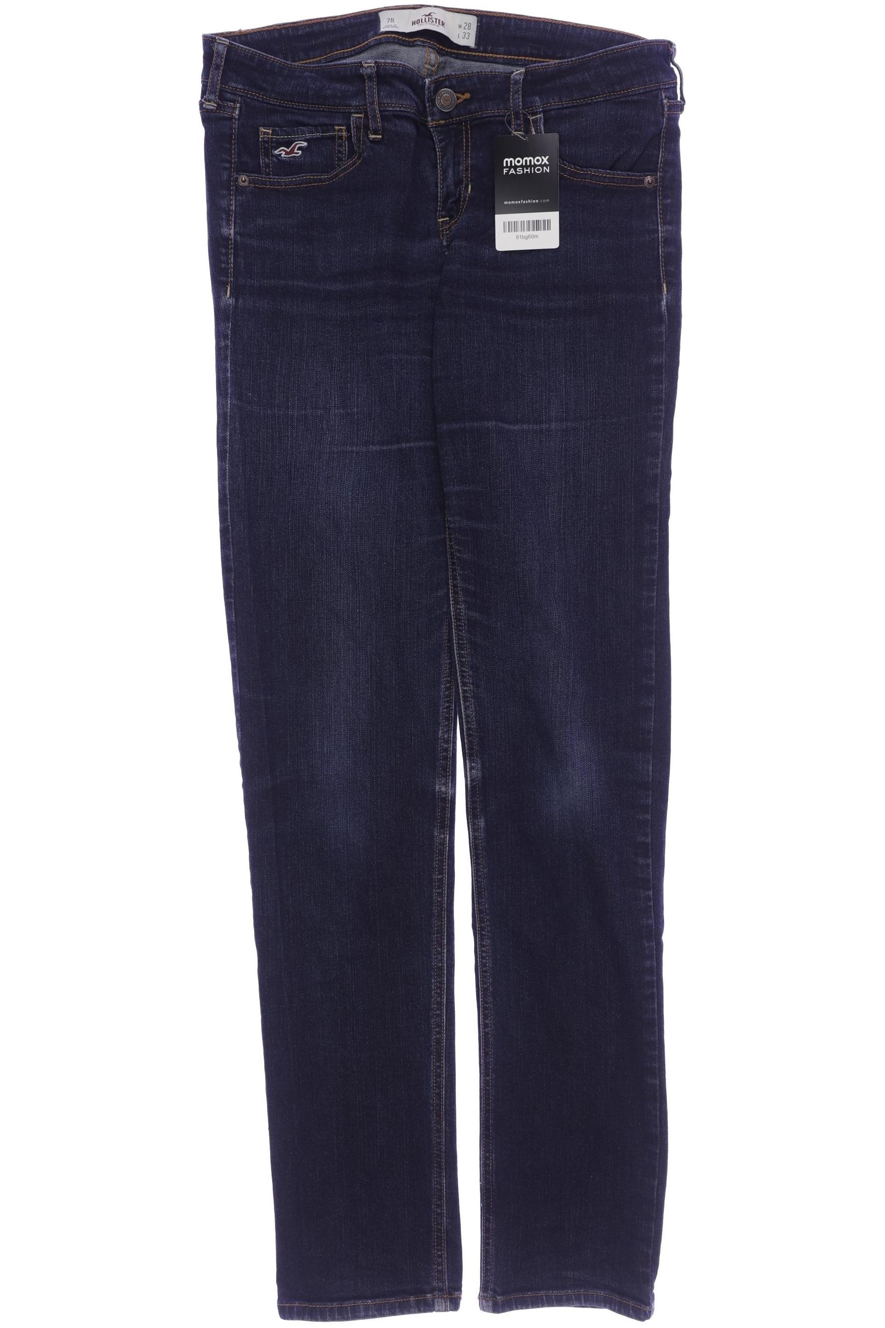 

Hollister Damen Jeans, marineblau, Gr. 28