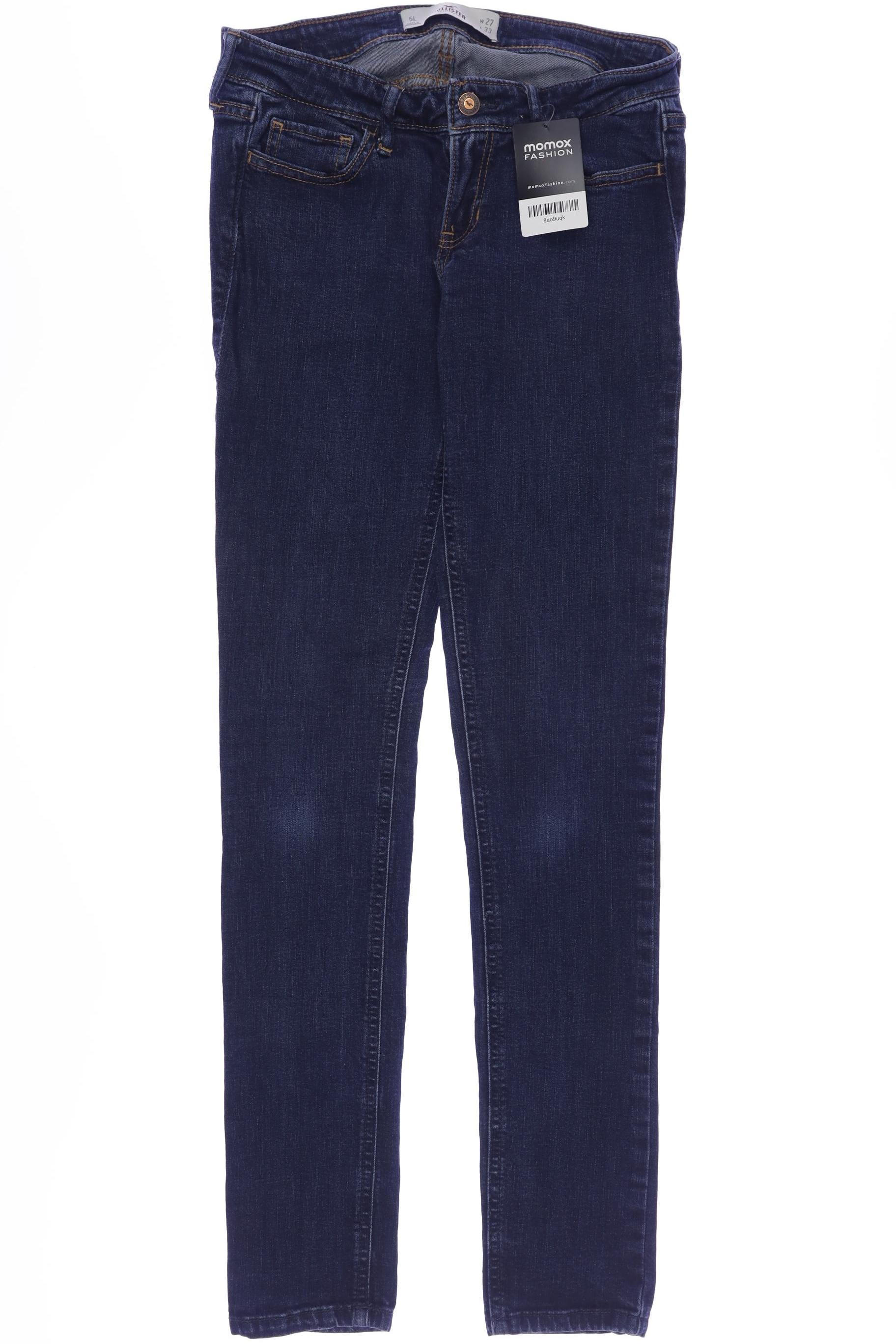

Hollister Damen Jeans, marineblau, Gr. 27