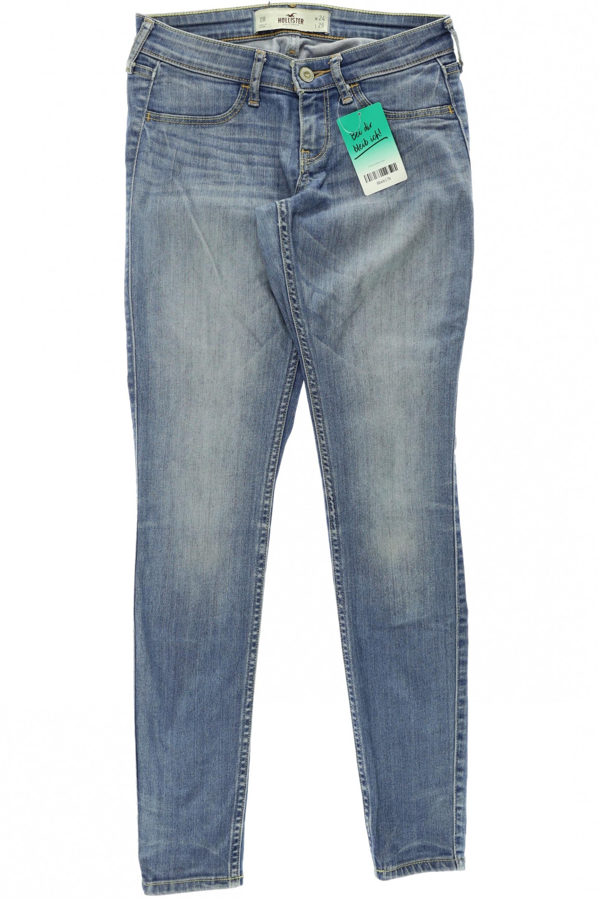 

Hollister Damen Jeans, blau, Gr. 24