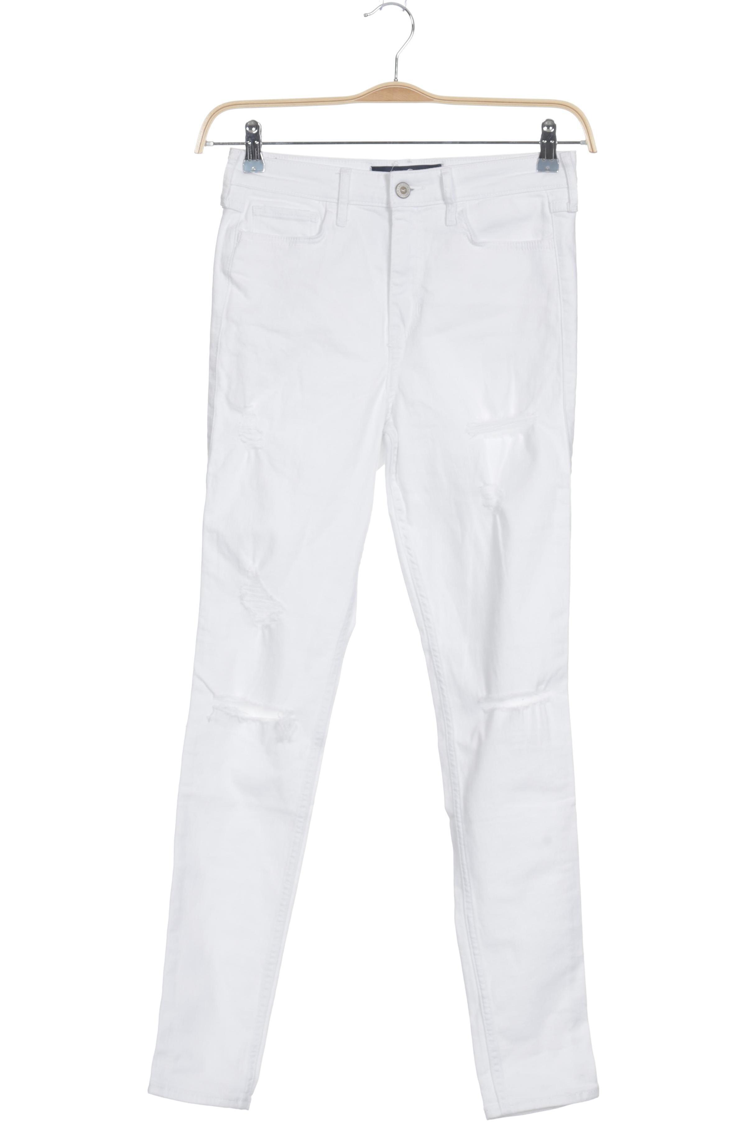

Hollister Damen Jeans, weiß, Gr. 27