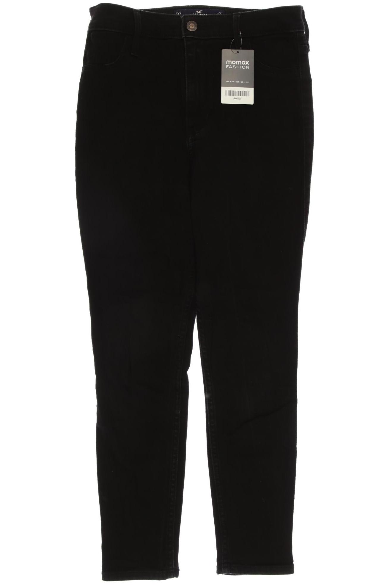 

Hollister Damen Jeans, schwarz