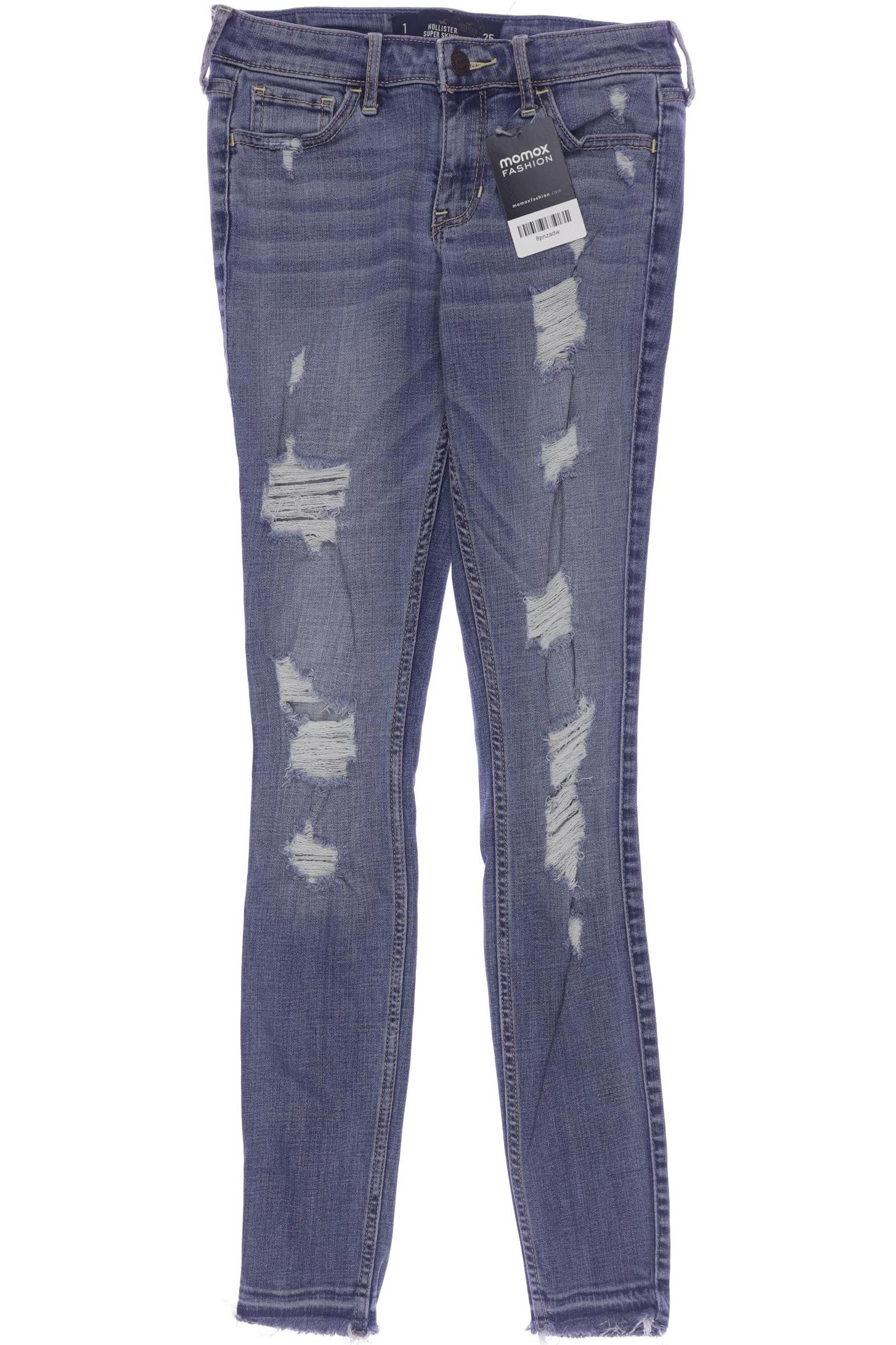 

Hollister Damen Jeans, blau, Gr. 25
