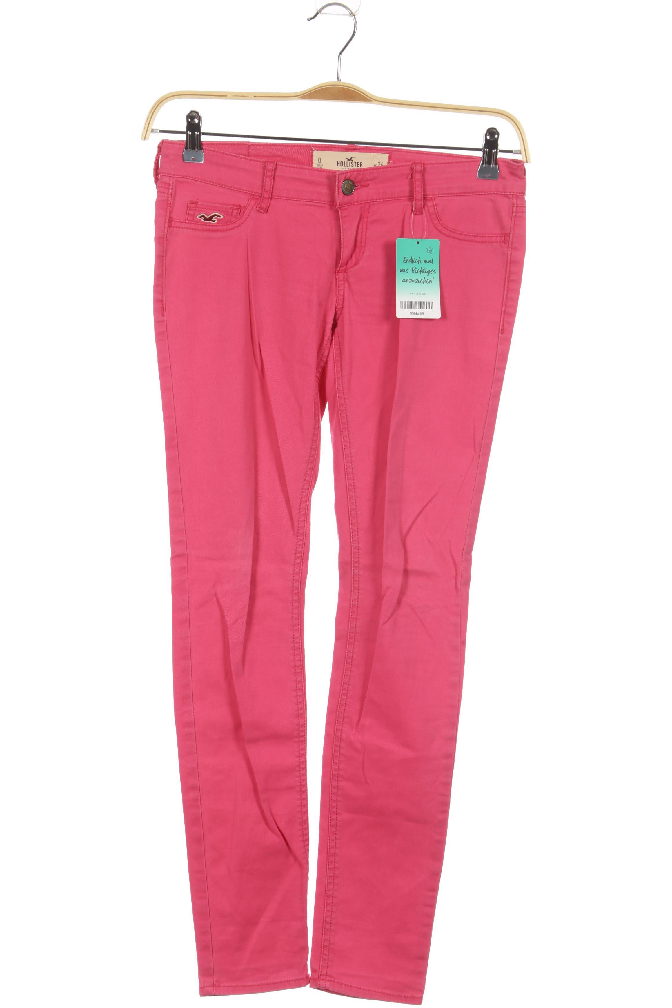 

Hollister Damen Jeans, pink, Gr. 24