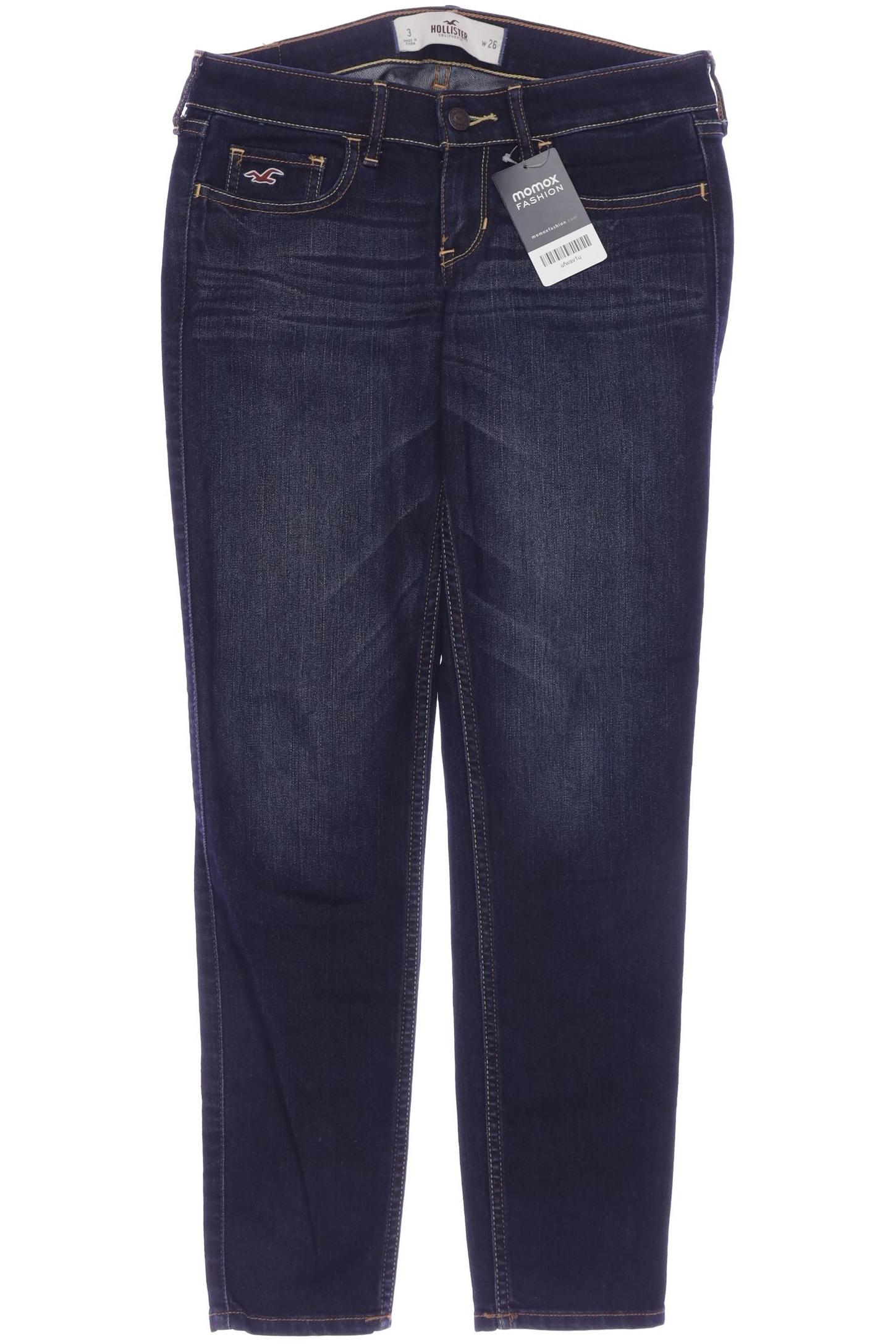 

Hollister Damen Jeans, marineblau, Gr. 26