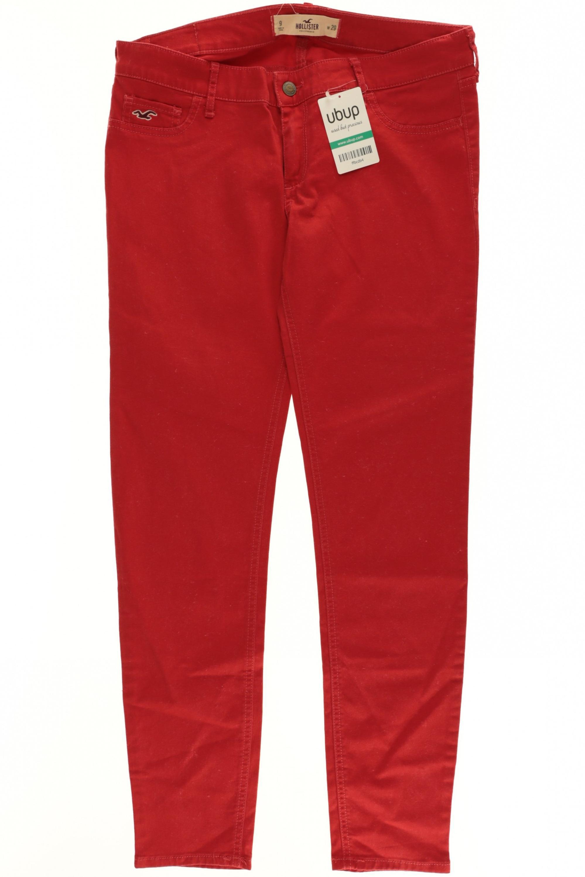

Hollister Damen Jeans, rot, Gr. 29