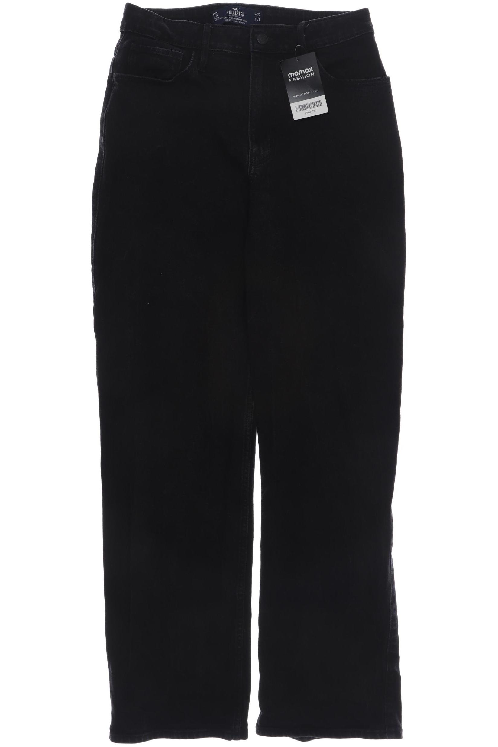 

Hollister Damen Jeans, schwarz