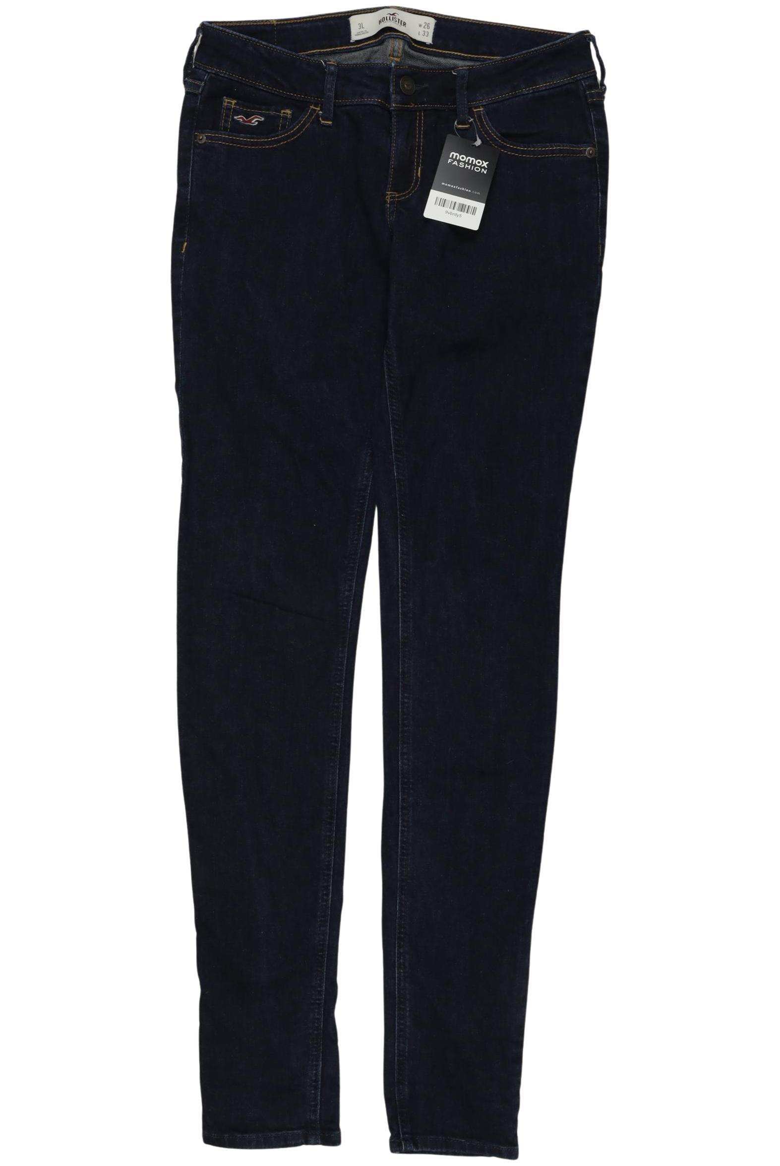 

Hollister Damen Jeans, marineblau, Gr. 26