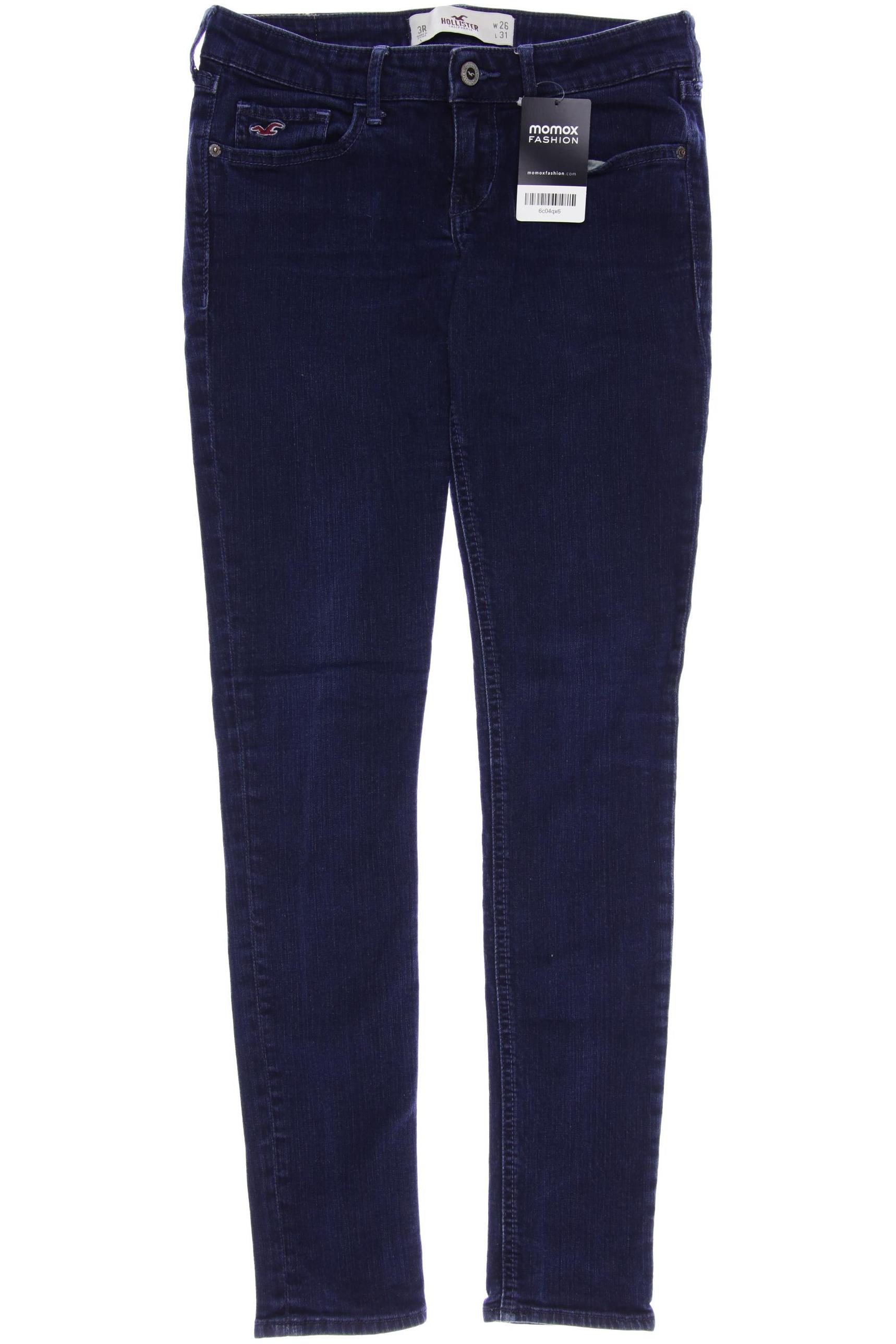 

Hollister Damen Jeans, marineblau, Gr. 26