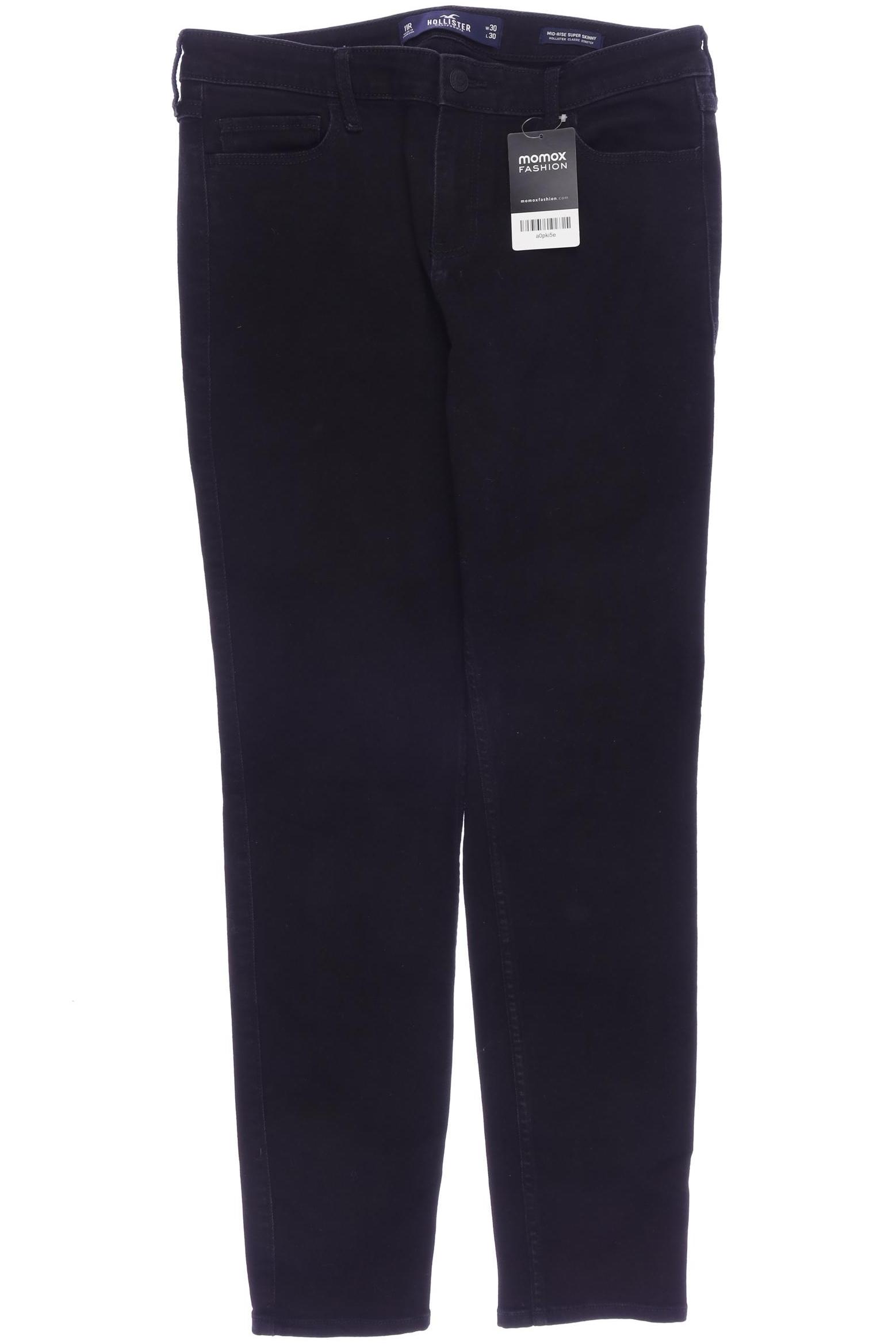 

Hollister Damen Jeans, schwarz, Gr. 30