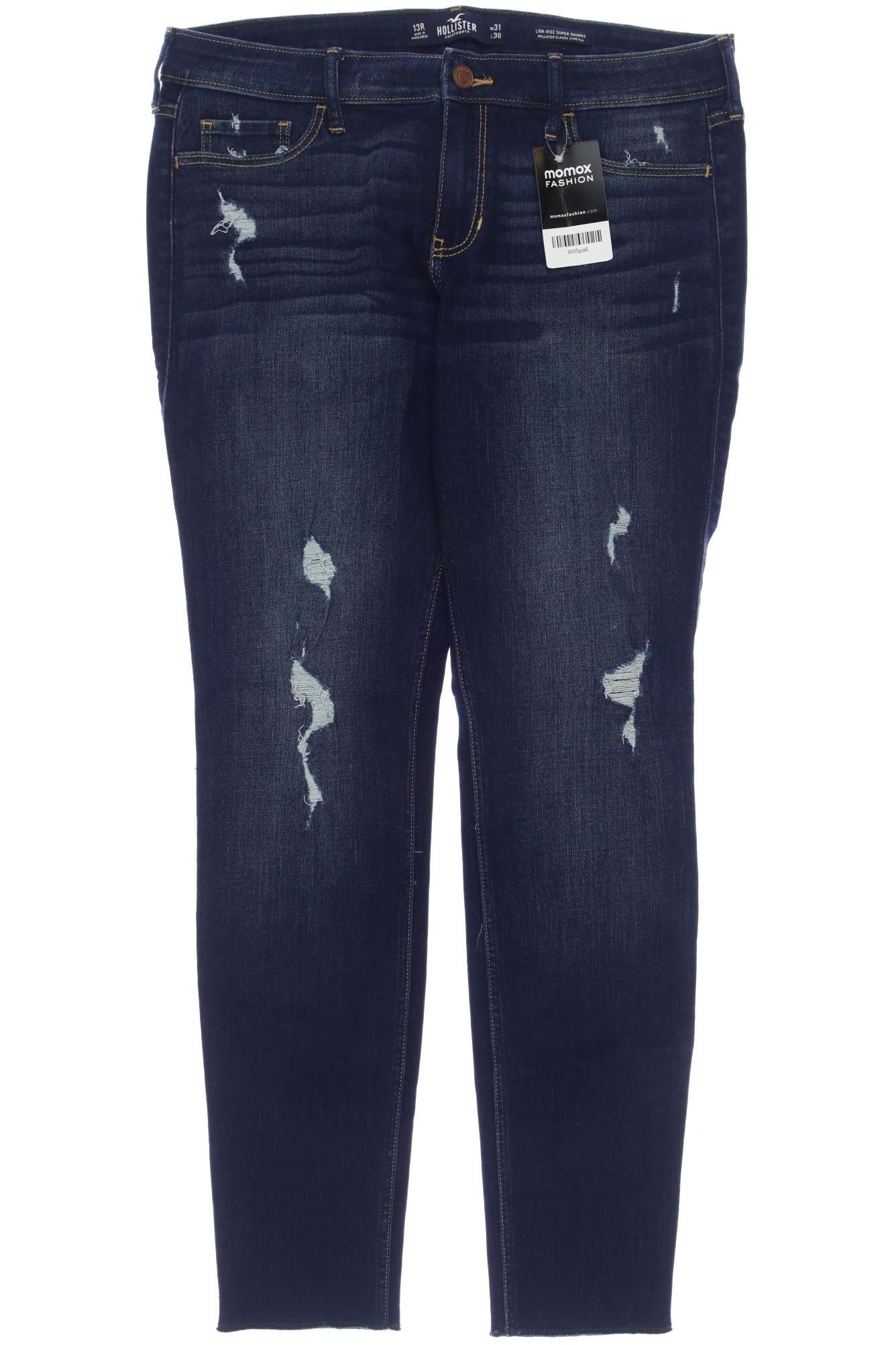

Hollister Damen Jeans, marineblau, Gr. 31