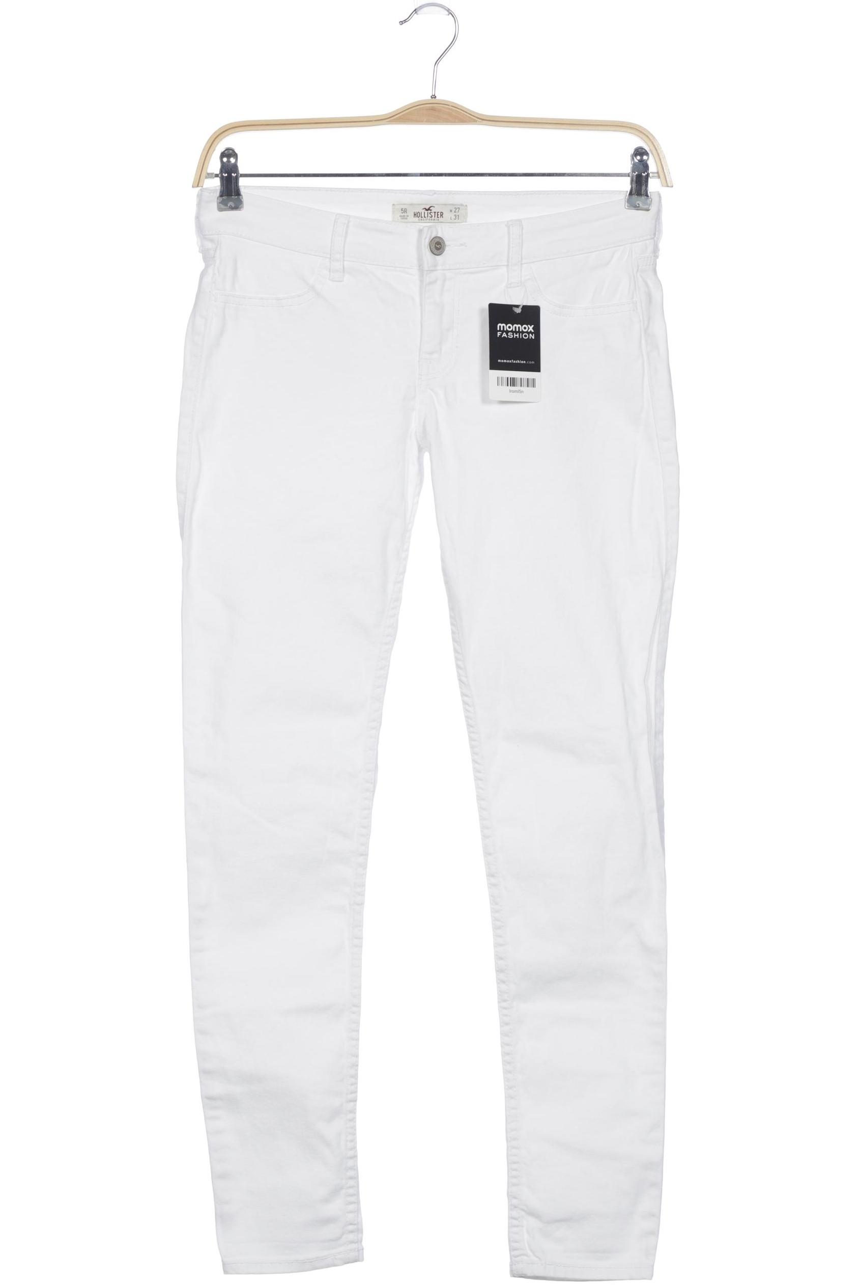 

Hollister Damen Jeans, weiß, Gr. 27