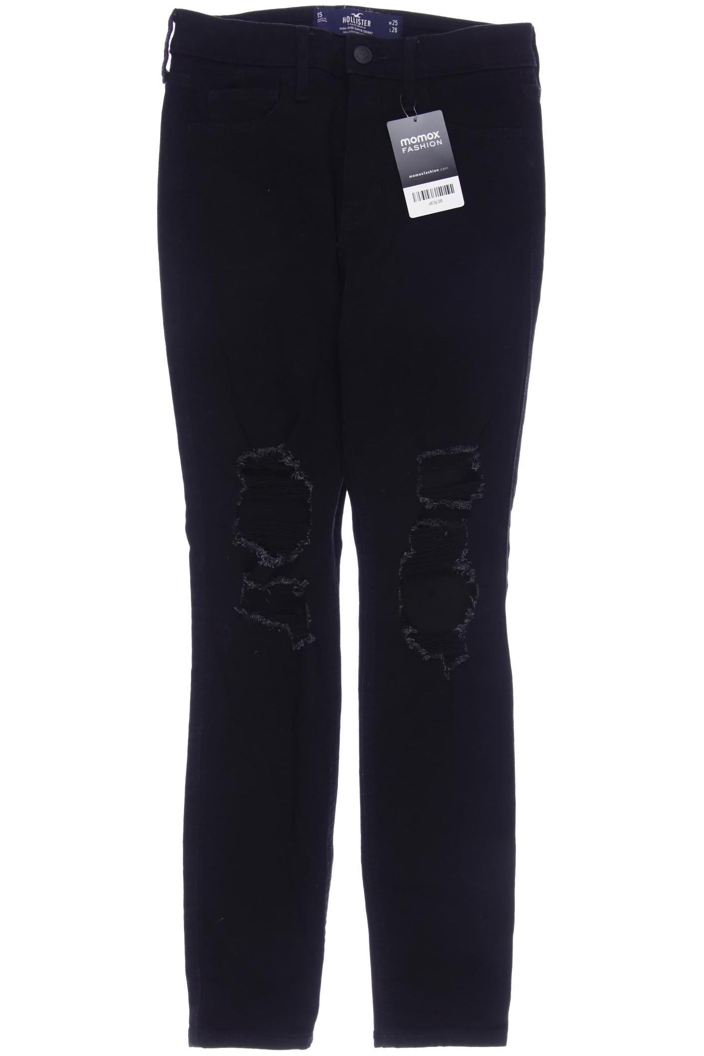 

Hollister Damen Jeans, schwarz