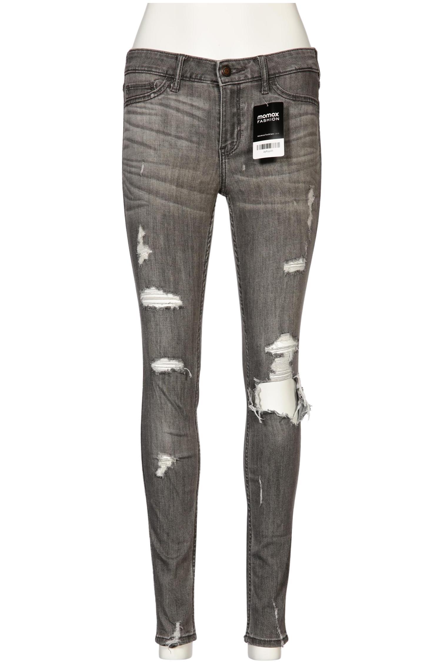 

Hollister Damen Jeans, grau, Gr. 27