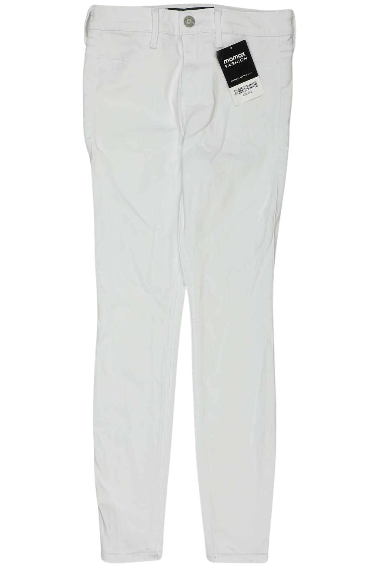 

Hollister Damen Jeans, weiß, Gr. 24
