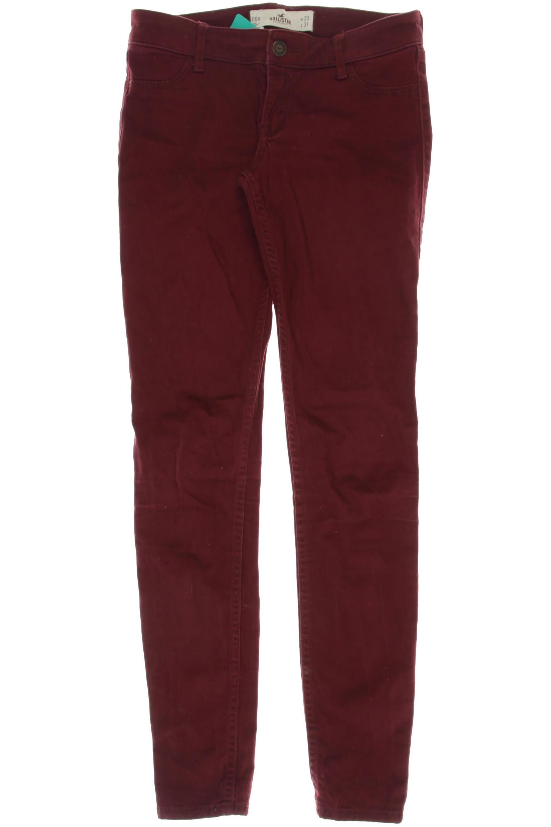 

Hollister Damen Jeans, rot, Gr. 23
