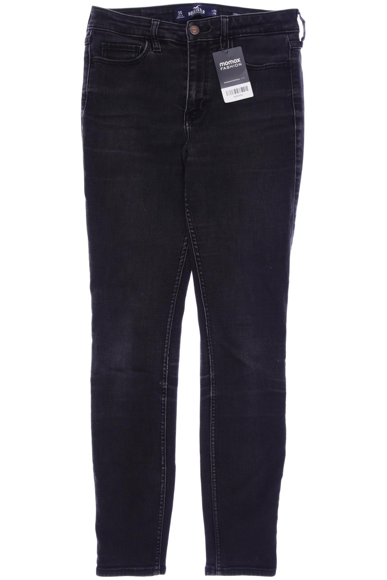 

Hollister Damen Jeans, schwarz