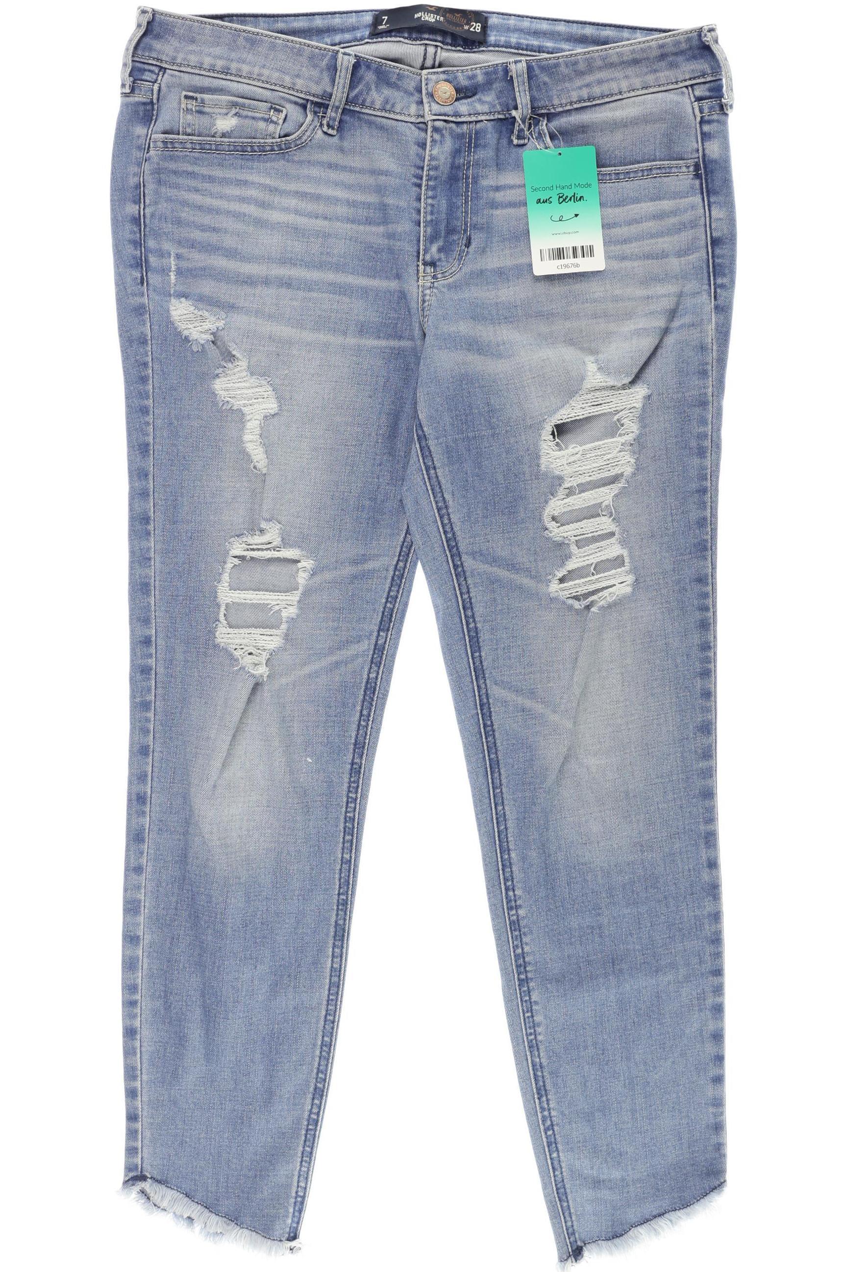 

Hollister Damen Jeans, blau, Gr. 28
