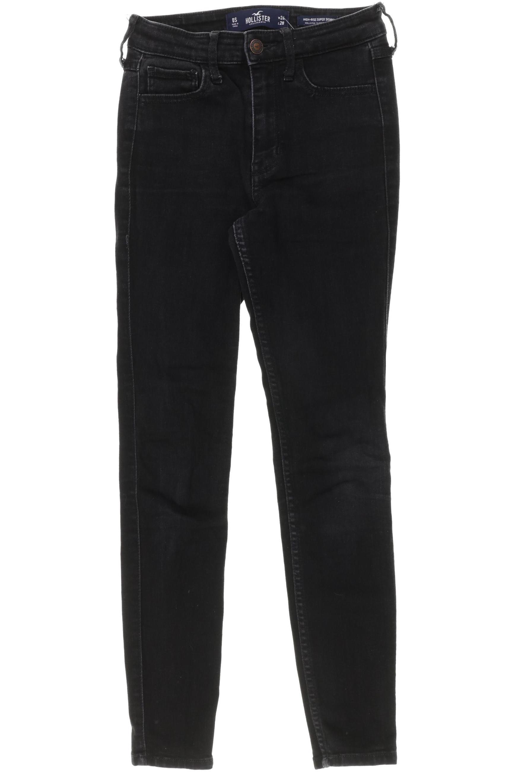 

Hollister Damen Jeans, schwarz, Gr. 24