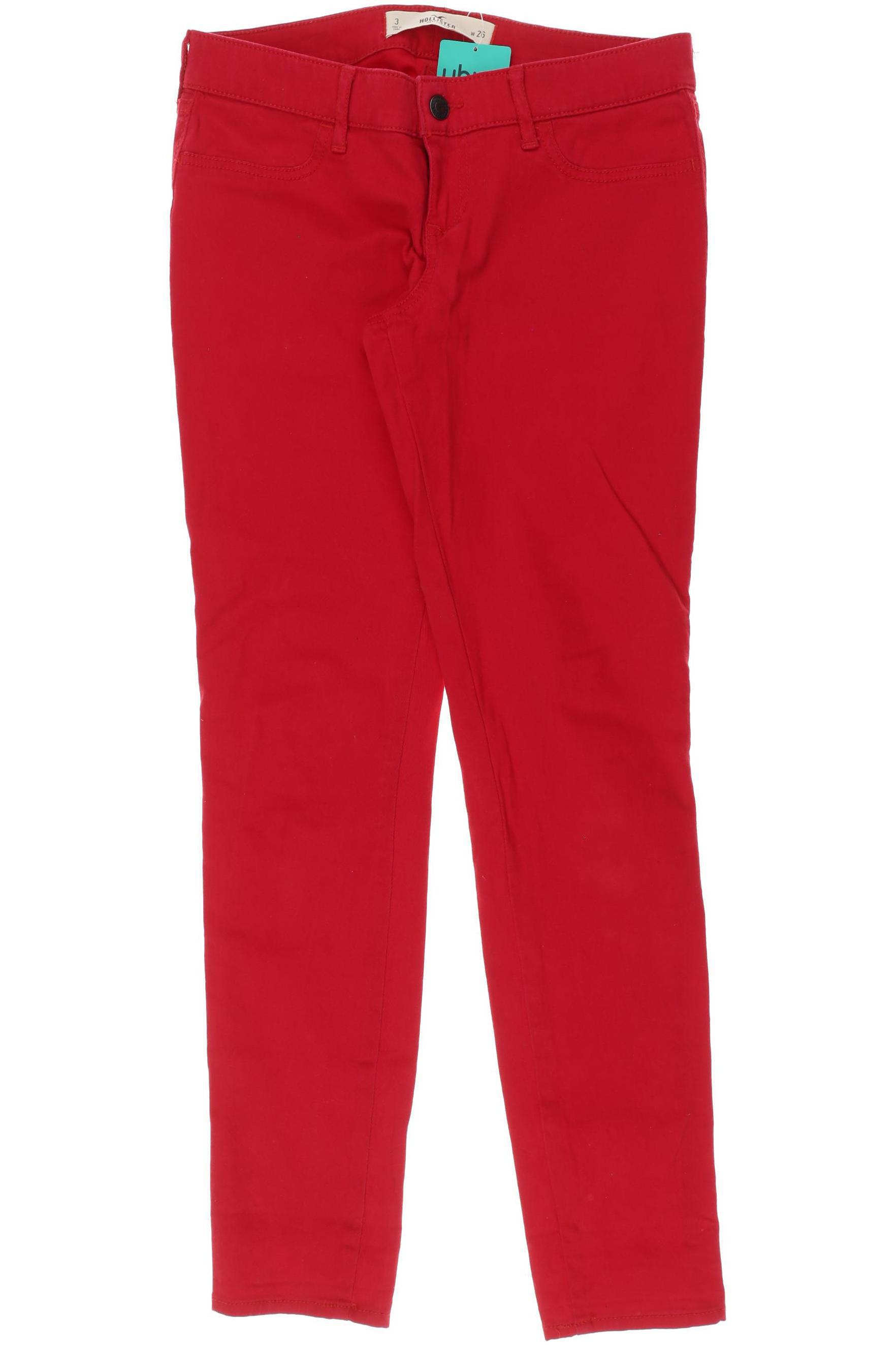 

Hollister Damen Jeans, rot, Gr. 26
