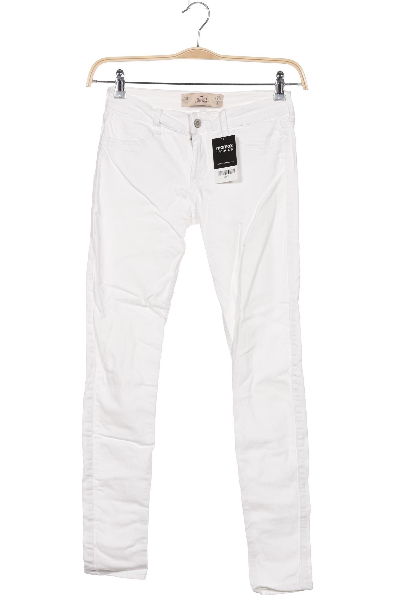 

Hollister Damen Jeans, weiß, Gr. 25