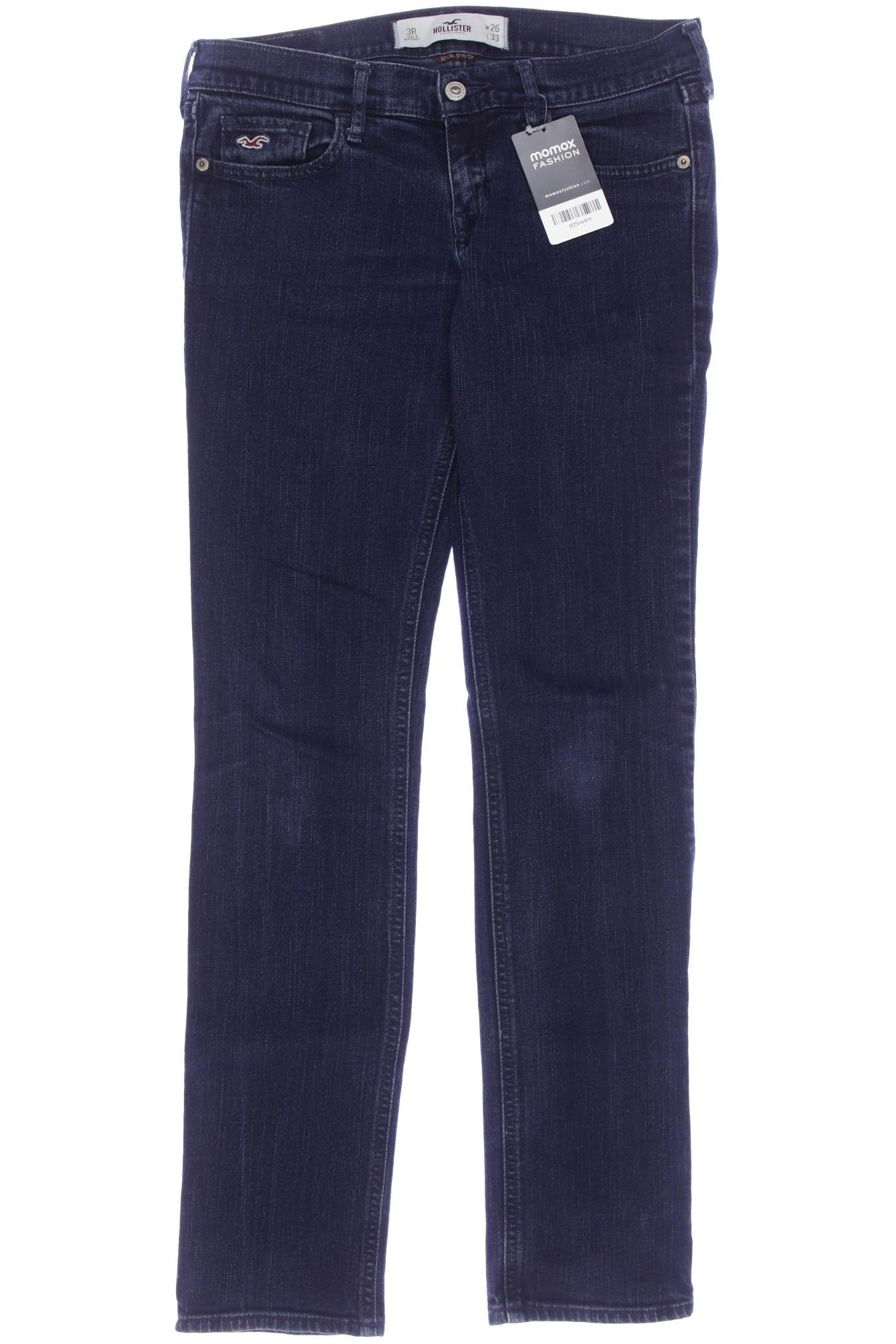 

Hollister Damen Jeans, marineblau, Gr. 26