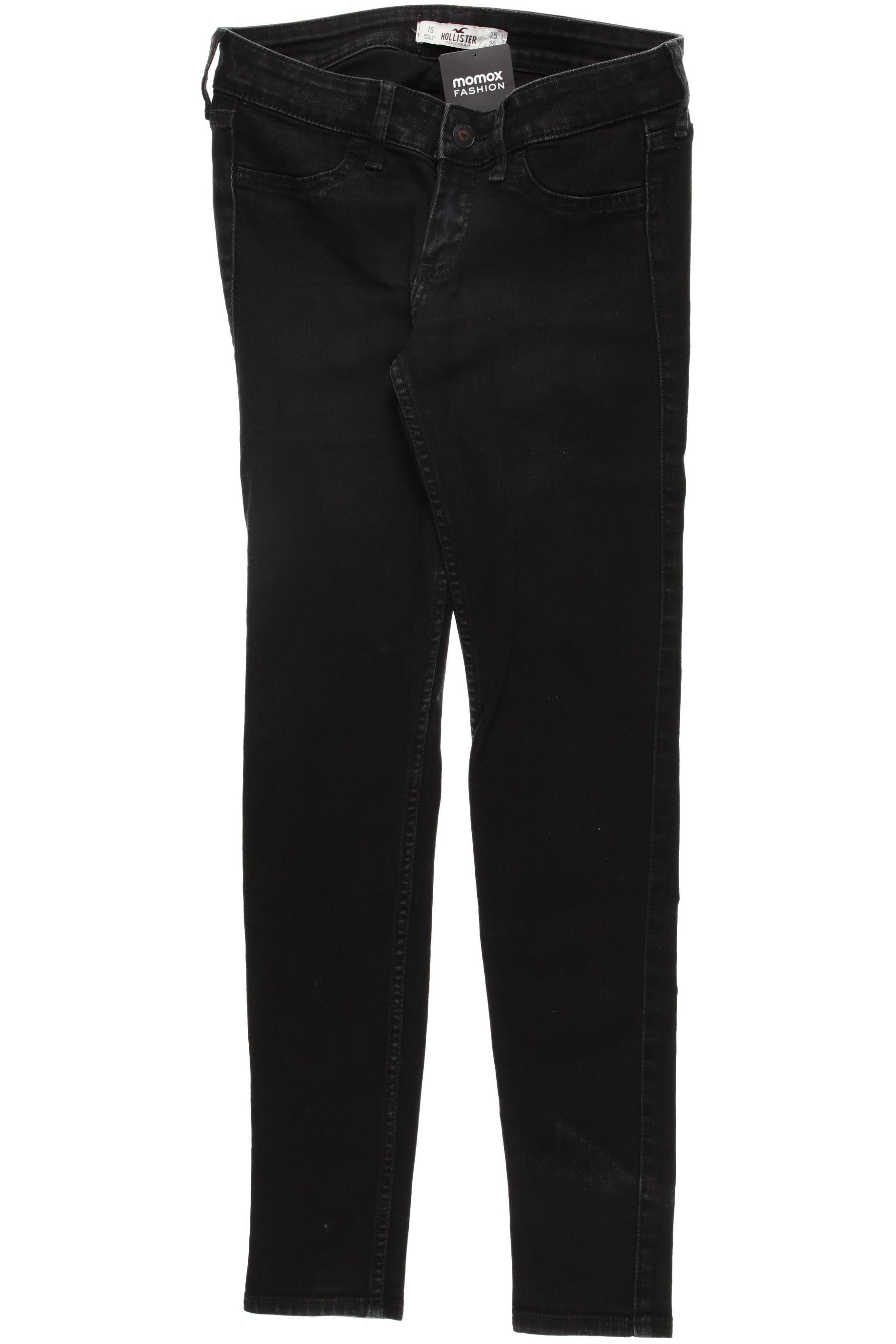 

Hollister Damen Jeans, schwarz, Gr. 25