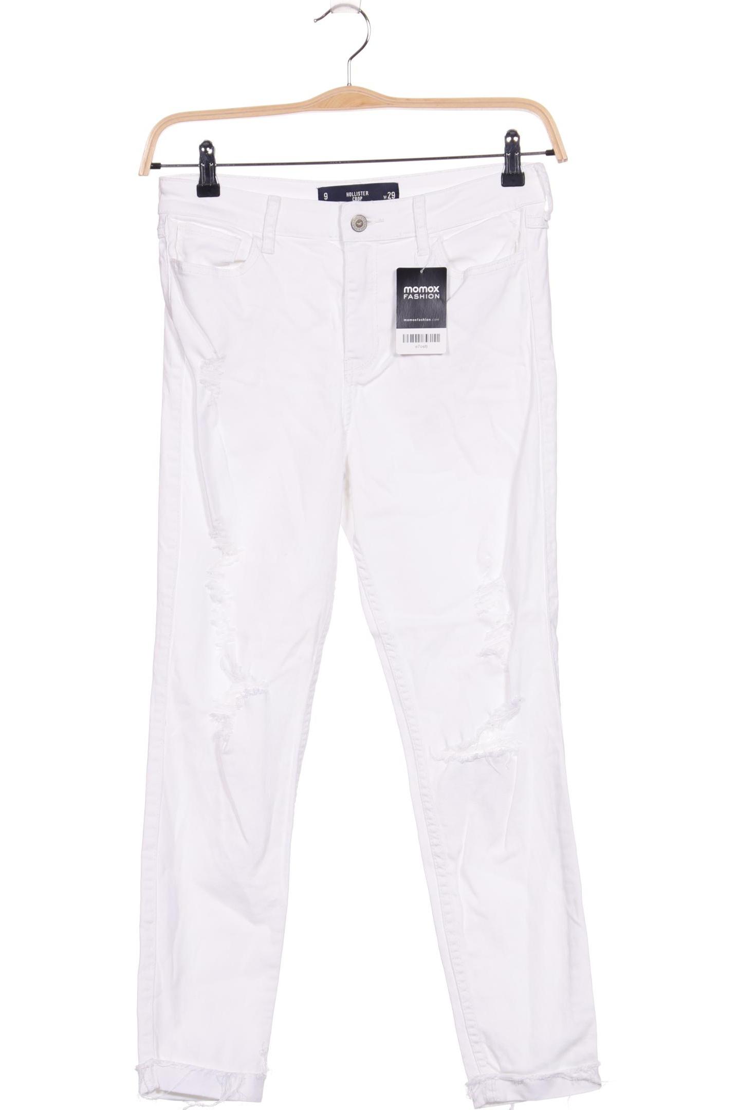 

Hollister Damen Jeans, weiß, Gr. 29
