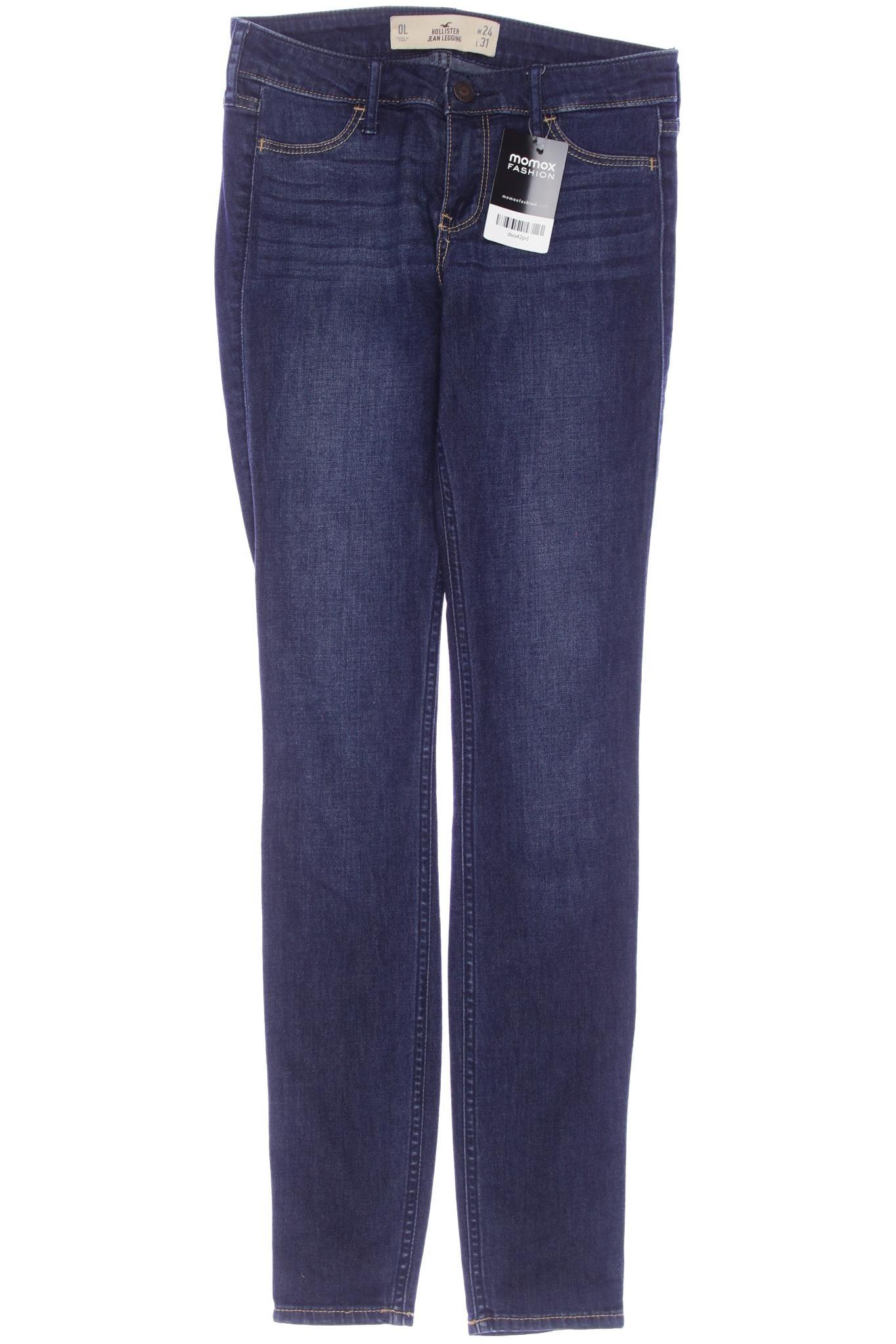 

Hollister Damen Jeans, marineblau, Gr. 24