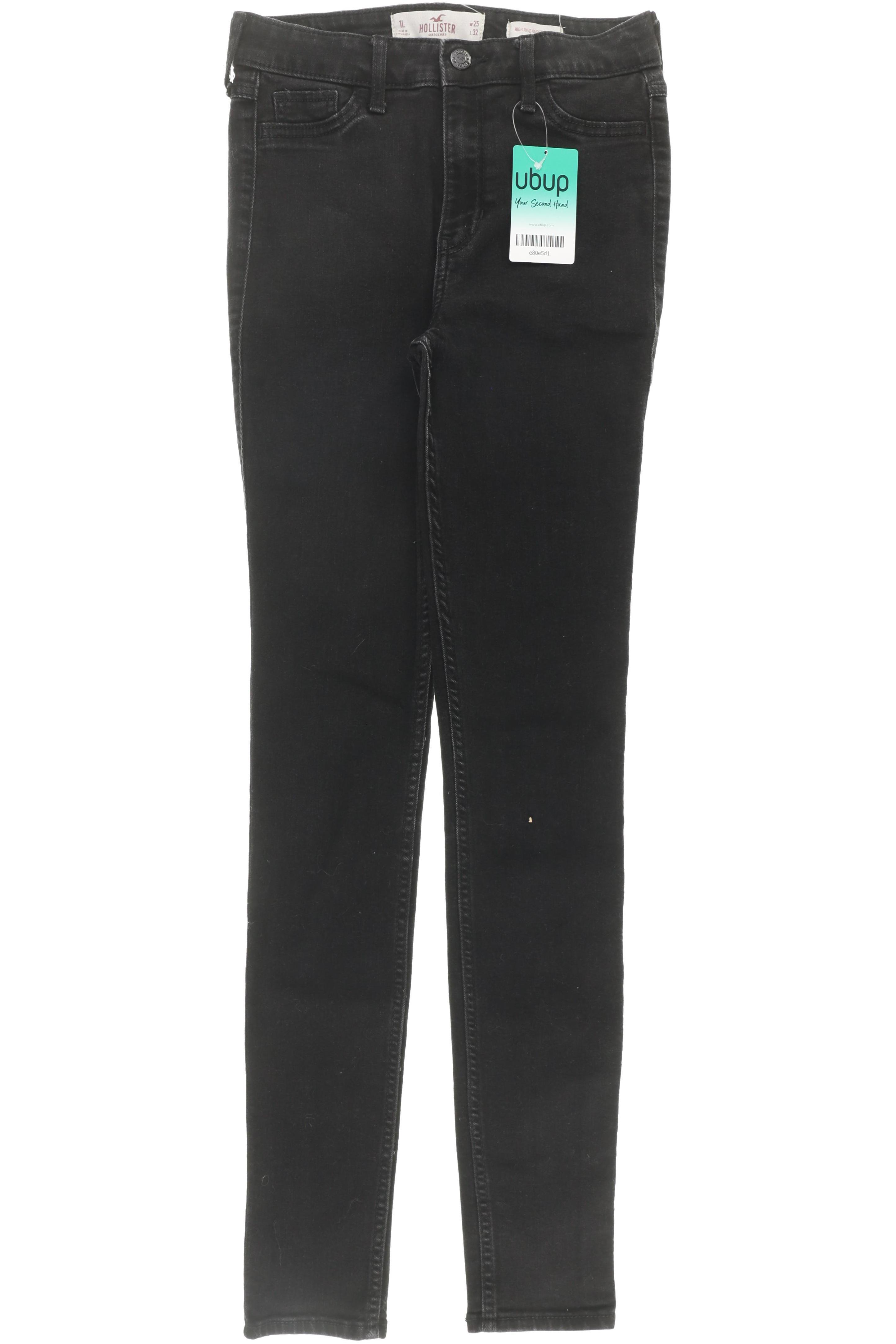 

Hollister Damen Jeans, schwarz, Gr. 25