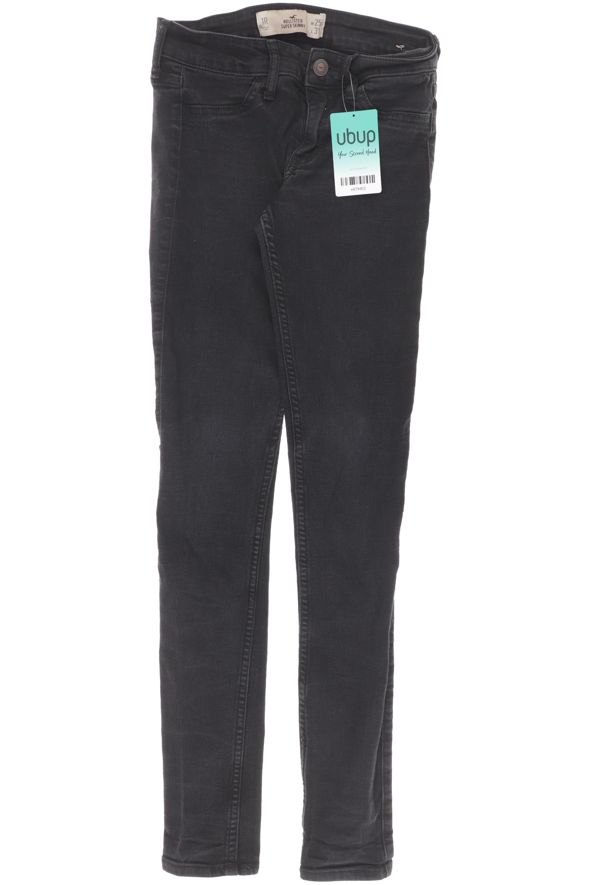 

Hollister Damen Jeans, schwarz, Gr. 25