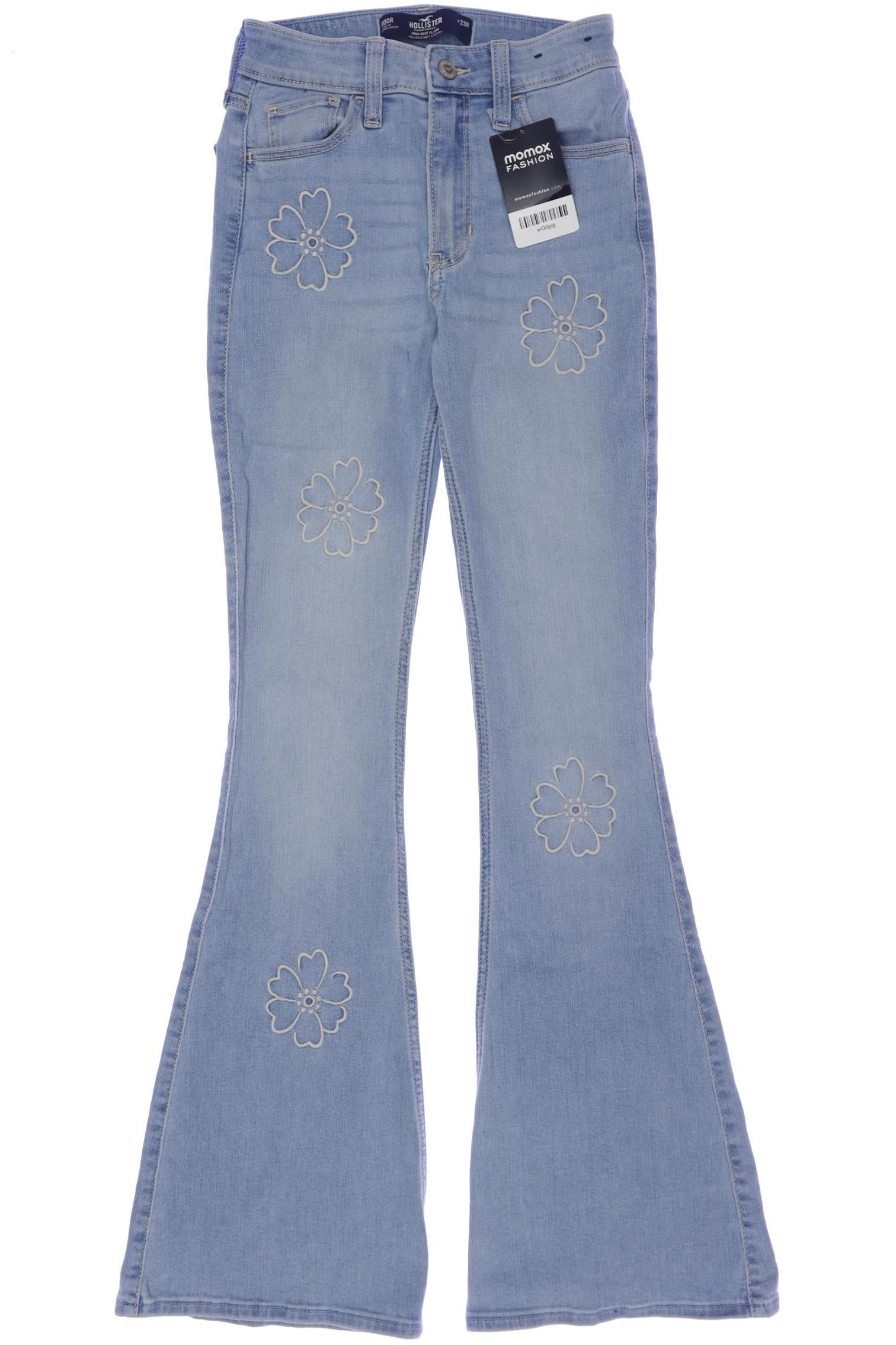

Hollister Damen Jeans, hellblau, Gr. 0